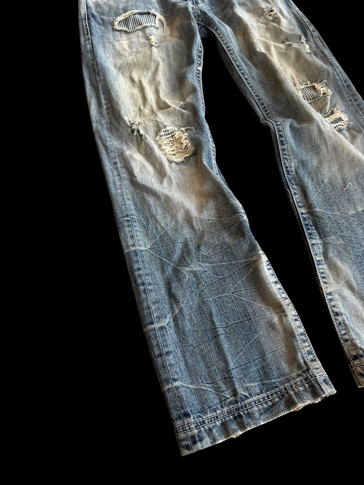 Japanese Brand Vintage Karl Kani Distress Faded Jean Size US 32 / EU 48 - 8 Thumbnail