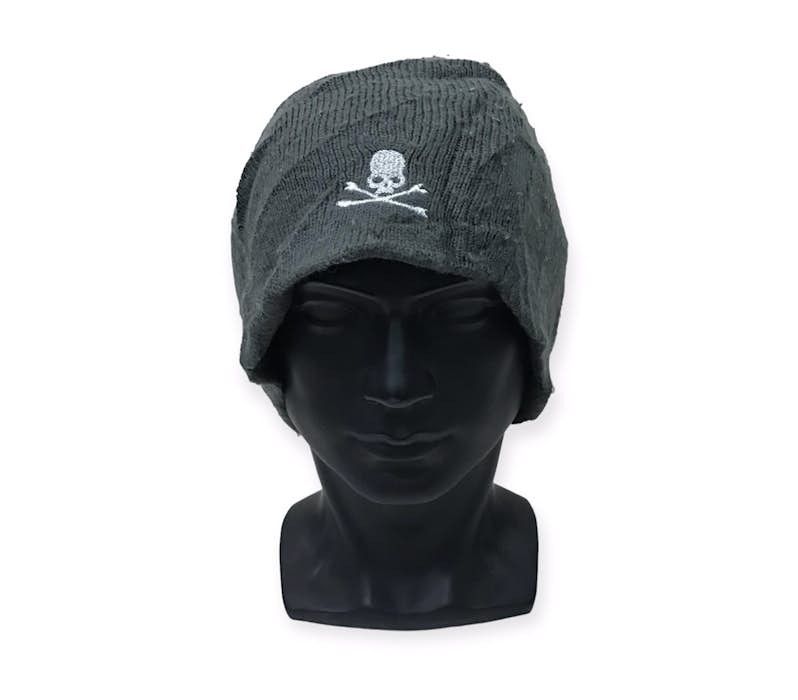 image of Skulls Small Logo Beanie Hat, Men's