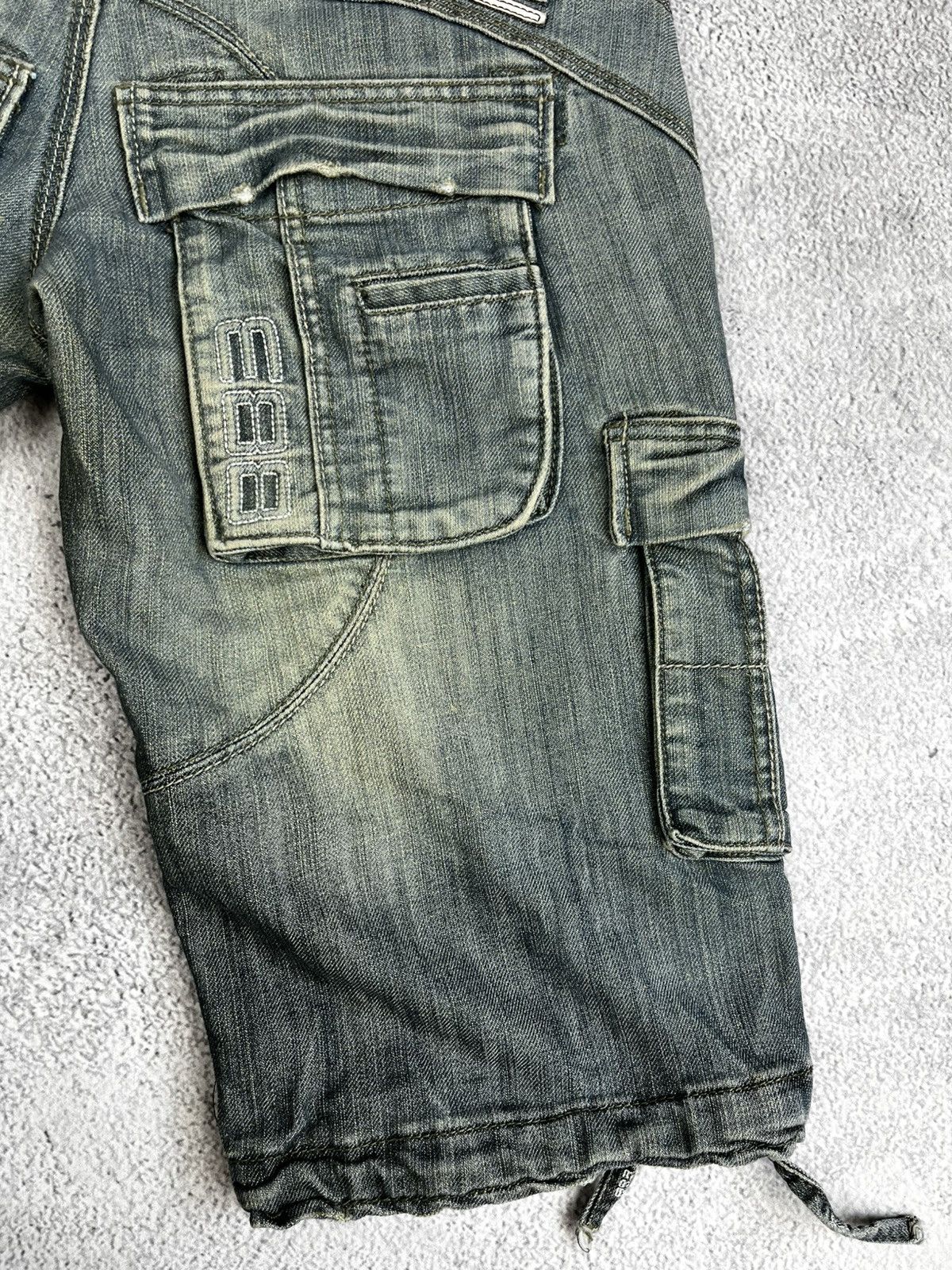 Other Police denim shorts cargo vintage Size US 30 / EU 46 - 5 Thumbnail