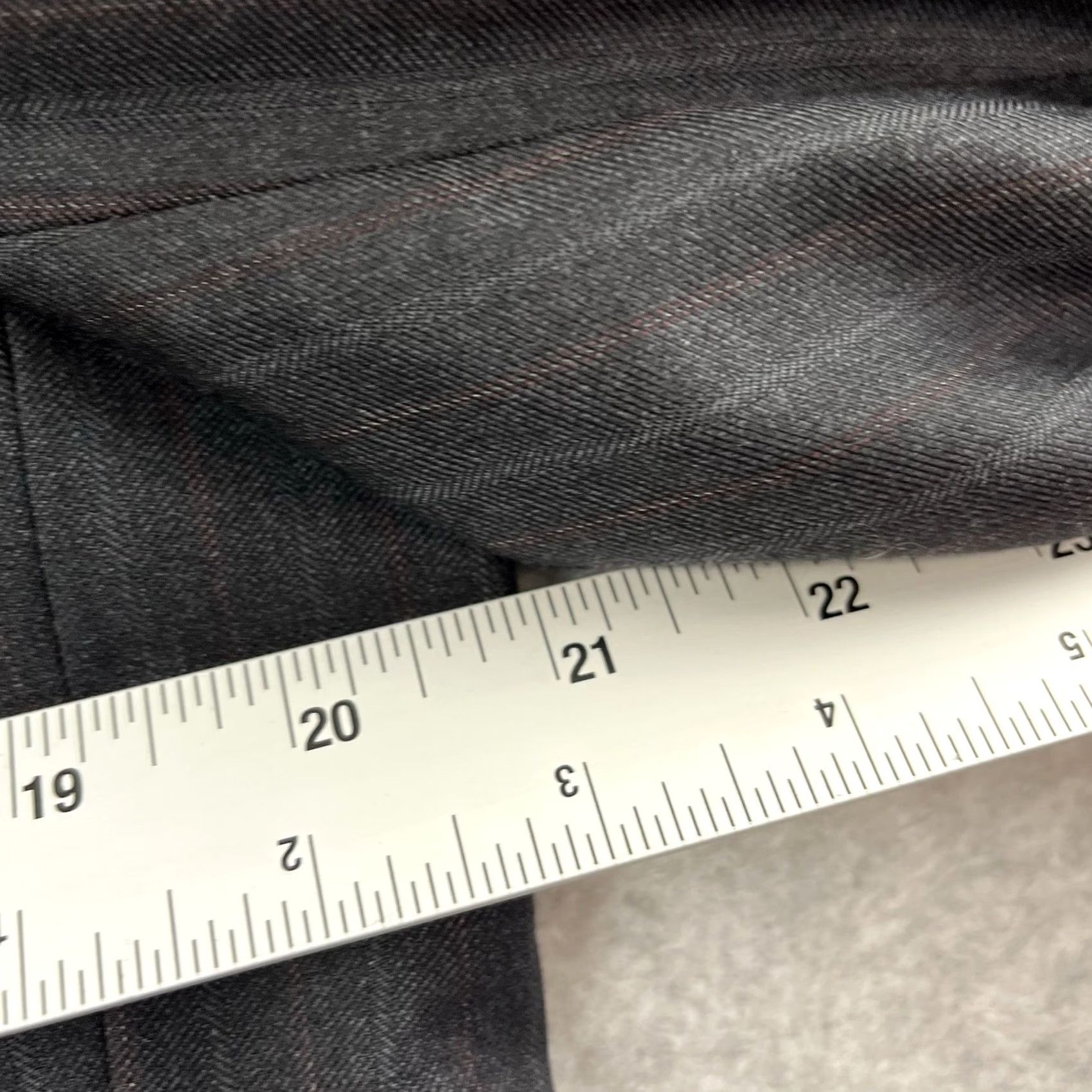 Banana Republic Banana Republic Blazer Jacket Slim Fit Men 40R Wool Pinstripe Blue Modern Business 3-Button 4-Button Inner Pockets Size 40R - 4 Thumbnail