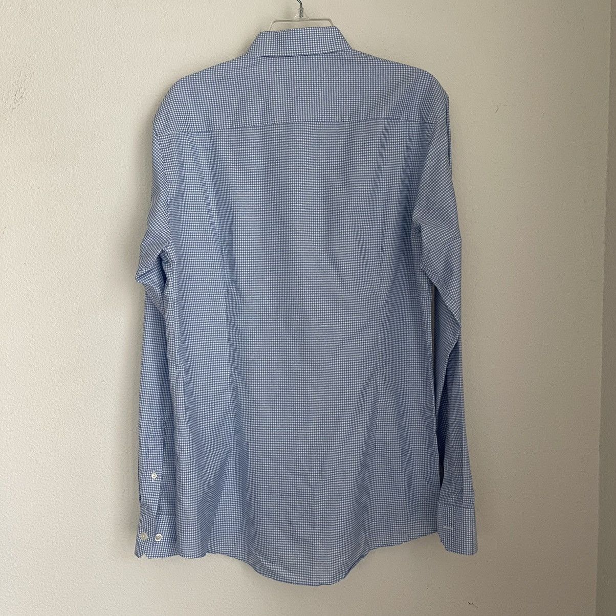 Eton $300 ETON AB Slim Cotton Linen Button Down Long Sleeve Shirt Size US L / EU 52-54 / 3 - 7 Thumbnail