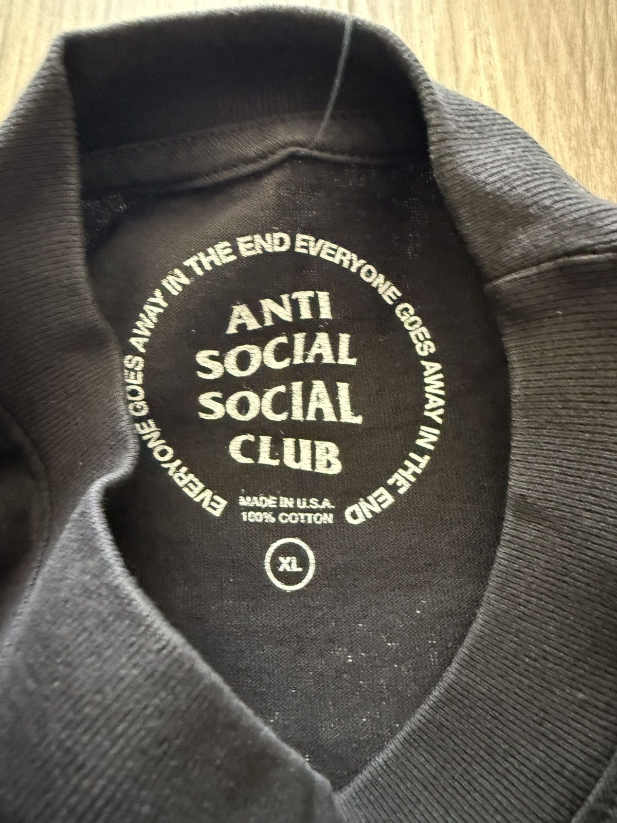 Anti Social Social Club × Fragment Design Anti Social Social Club x Fragment Half Tone Logo Tee XL Size US XL / EU 56 / 4 - 3 Thumbnail