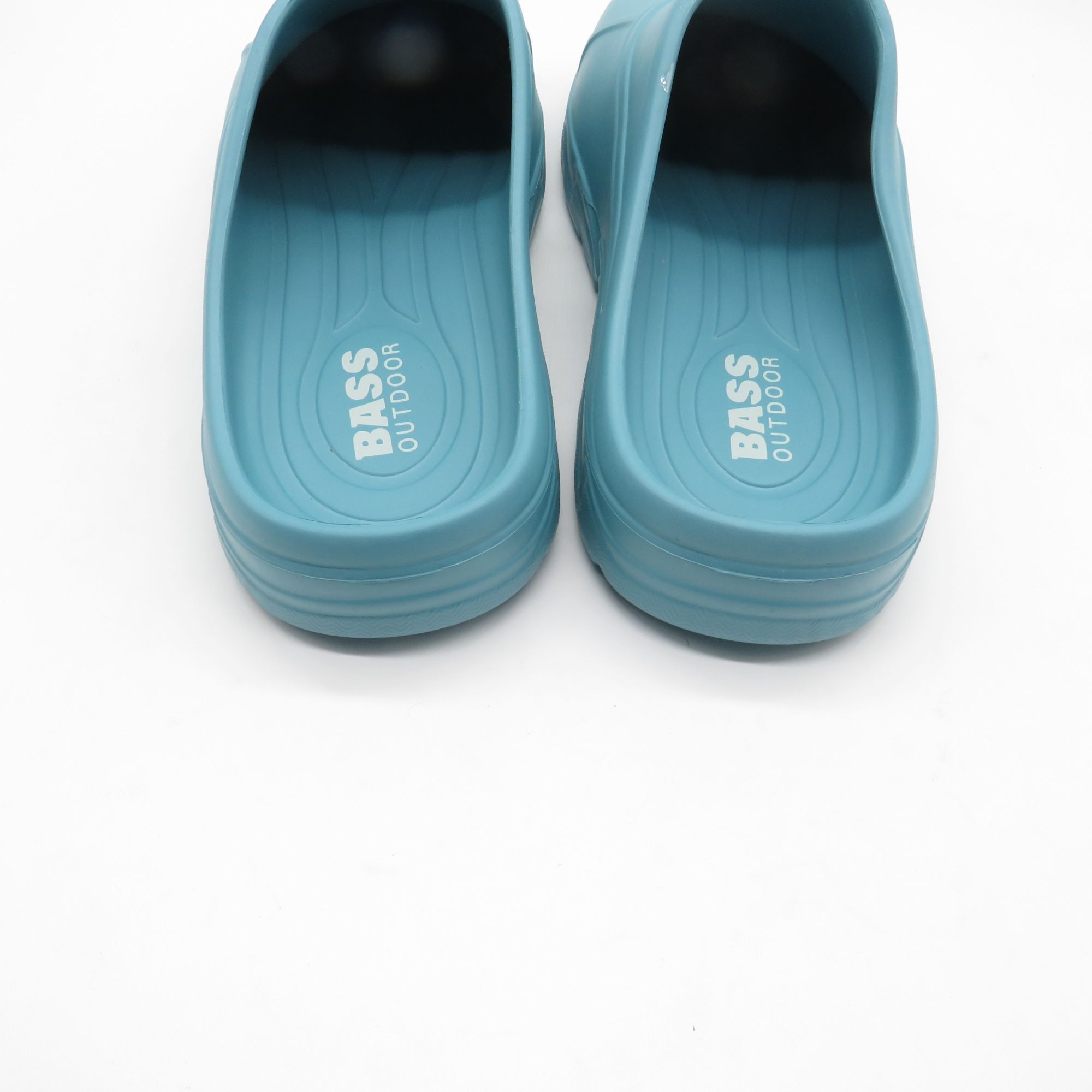Bass Bass Outdoor Men's Blue Slip-On Clogs Treaded Soles 9 NWB Size US 9 / EU 42 - 5 Thumbnail