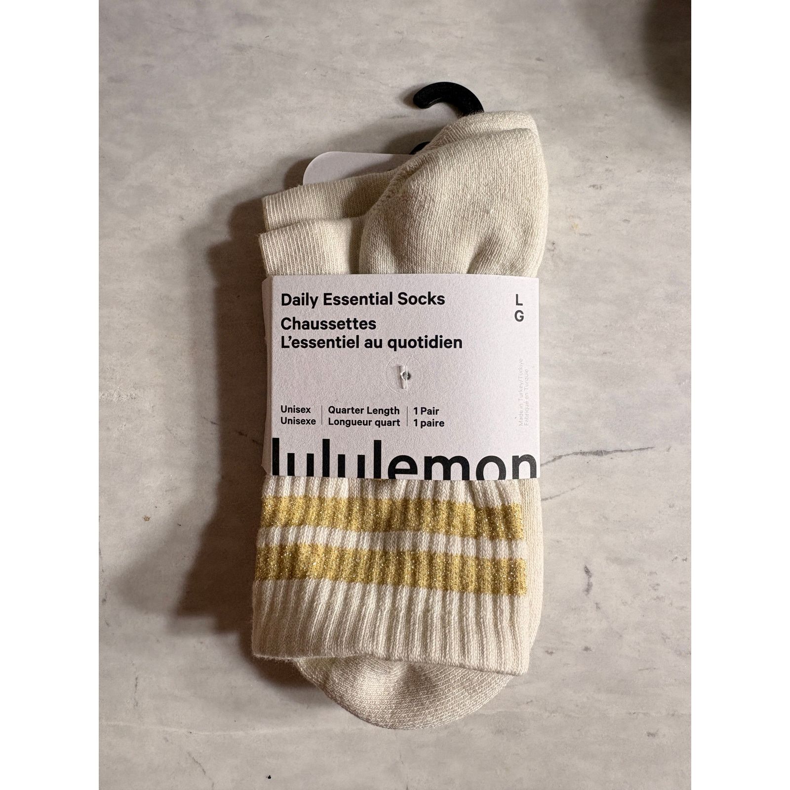 Lululemon NWT Lululemon Daily Essential Socks Sz L Size ONE SIZE - 1 Thumbnail