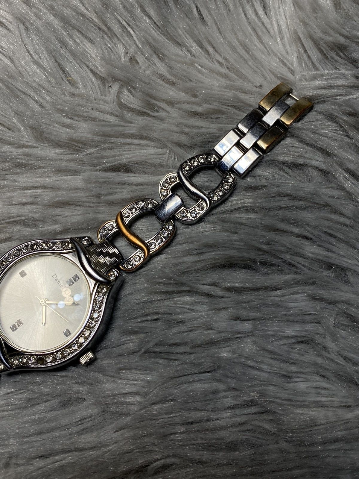 Japanese Brand Daniel Klein Crystal-Embellished Silver Watch Japanese Brand Size ONE SIZE - 7 Thumbnail