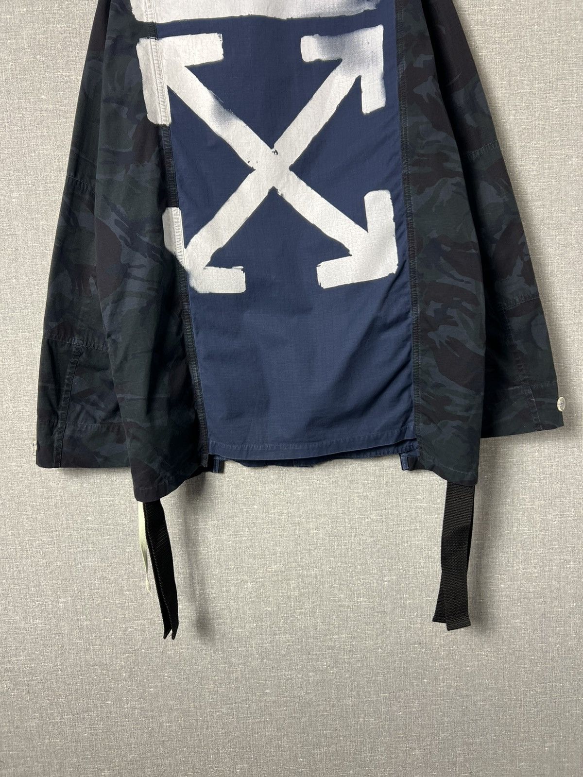 Off-White Off White Camo Sleeve Field Jacket Arrows Print Virgil Abloh Size US XL / EU 56 / 4 - 6 Thumbnail