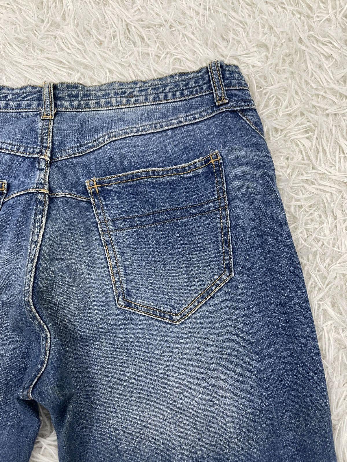 Number (N)ine Distress Number Nine Music Note Jeans Pant Size US 32 / EU 48 - 9 Thumbnail