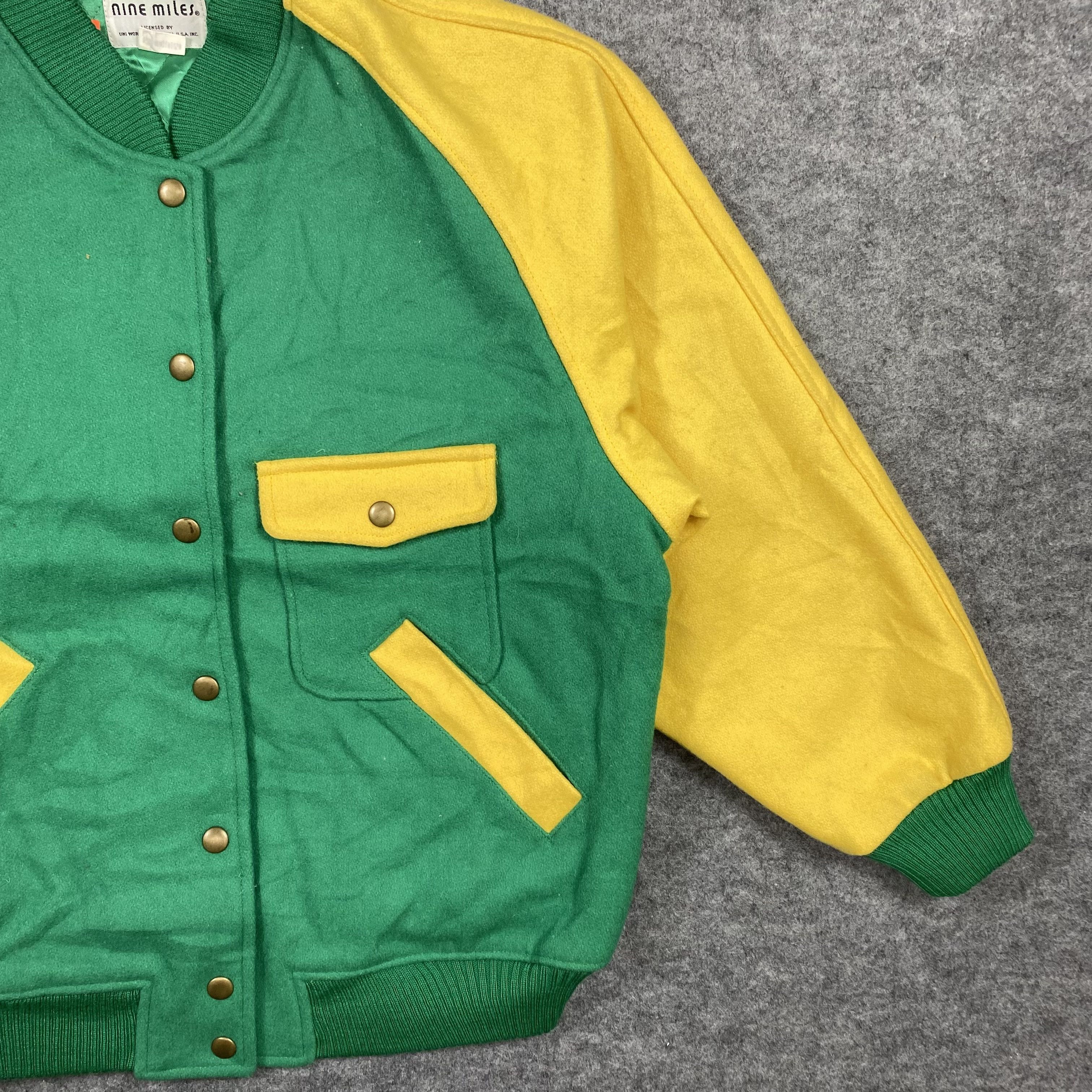 Japanese Brand VINTAGE 90s NINE MILES "FRISCO 9" Varsity Jacket-535 Size US M / EU 48-50 / 2 - 5 Thumbnail