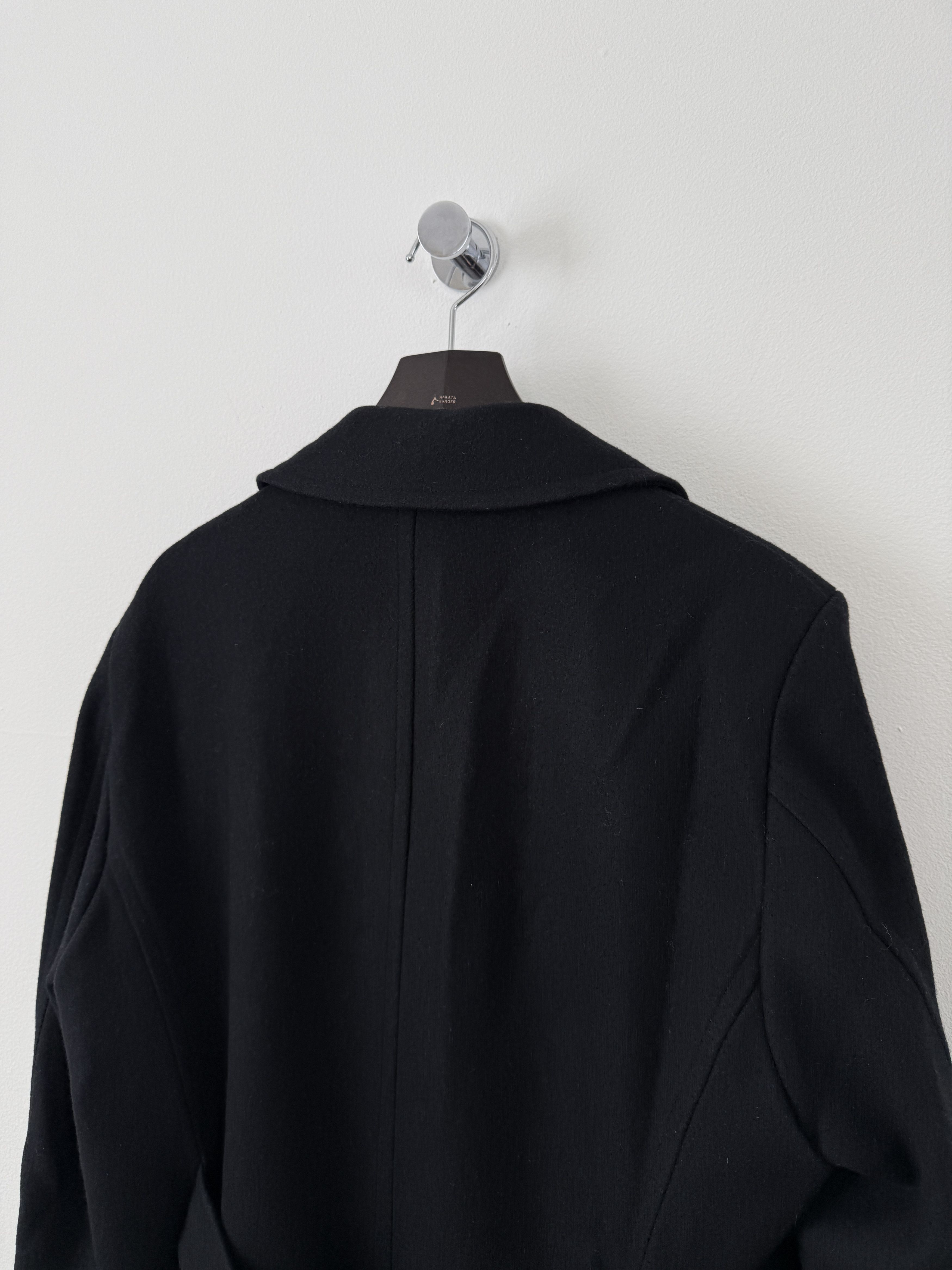 Junya Watanabe Comme Des Garcons MAN Wool Double Breasted Overcoat Size US XL / EU 56 / 4 - 11 Thumbnail