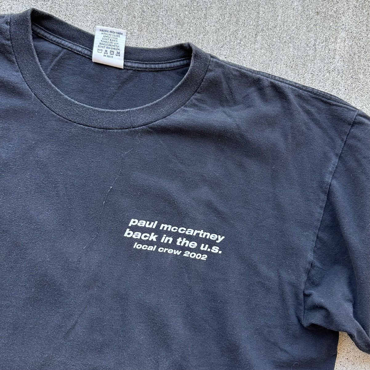 Band Tees × Vintage Vintage Paul McCartney Concert T Shirt 02 Back In The US Size US XL / EU 56 / 4 - 2 Thumbnail