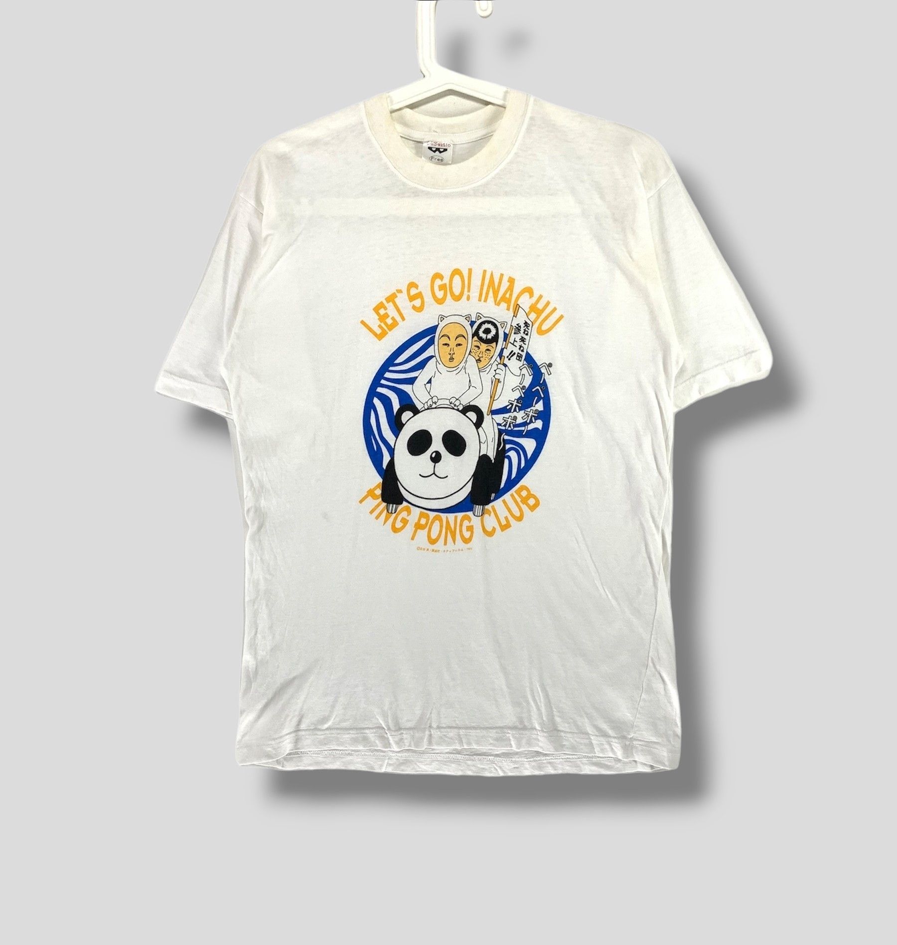 Vintage 90s Ping pong club go inachu tshirt