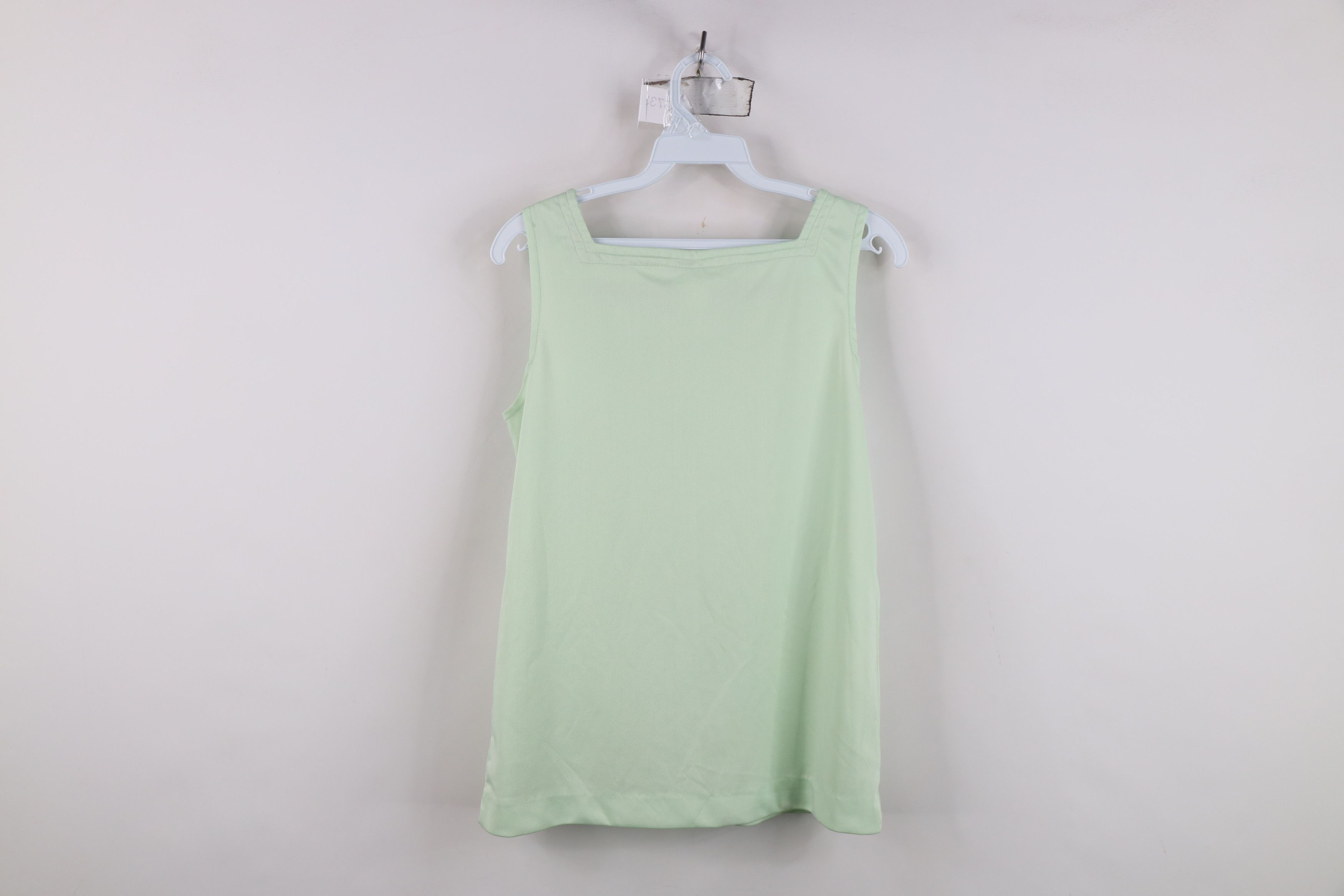 Vintage Vintage 70s Streetwear Blank Knit Tank Top T-Shirt Size M / US 6-8 / IT 42-44 - 7 Thumbnail