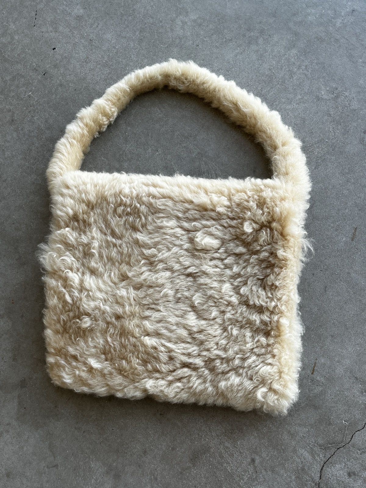 ERL ERL Shearling Messenger Bag (unisex) Size ONE SIZE - 6 Thumbnail