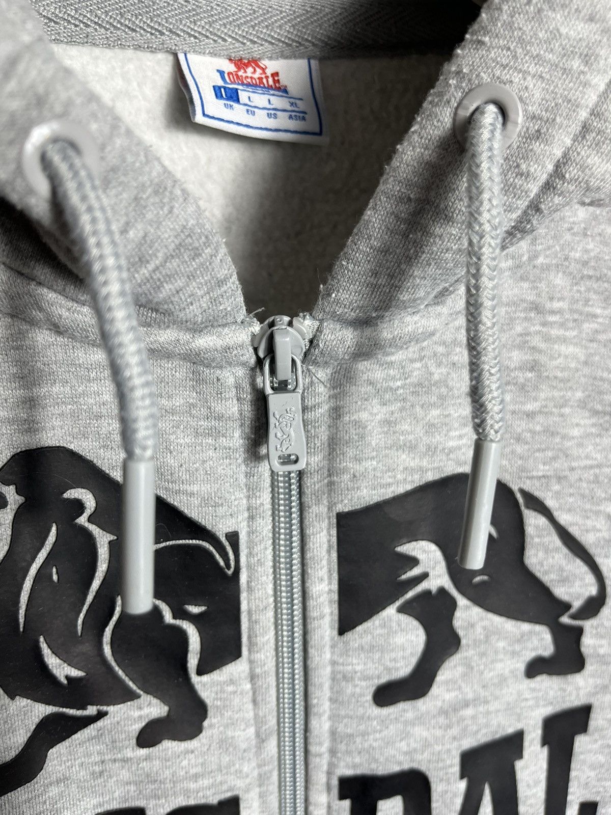 Lonsdale Lonsdale London hoodie full zip grey mens winter Size US L / EU 52-54 / 3 - 4 Thumbnail