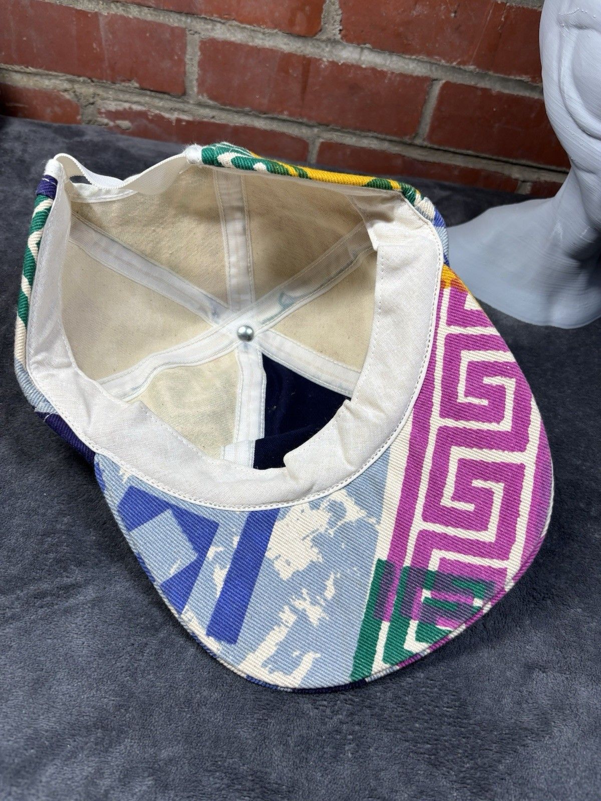 Other Vintage 90s National Star Event Hawaii Avon Hat Geometric Size ONE SIZE - 6 Thumbnail