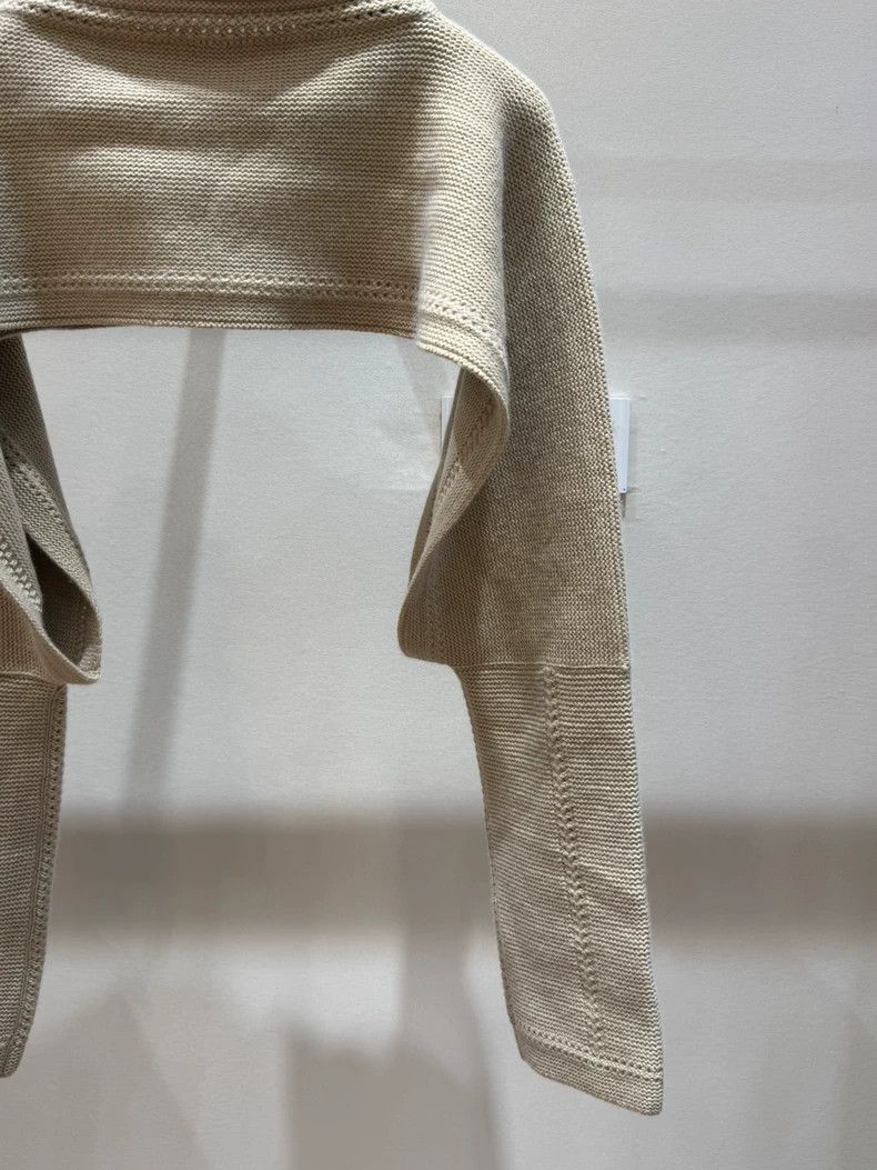 Loewe LOEWE Kakao knit shawl Size S / US 4 / IT 40 - 7 Thumbnail