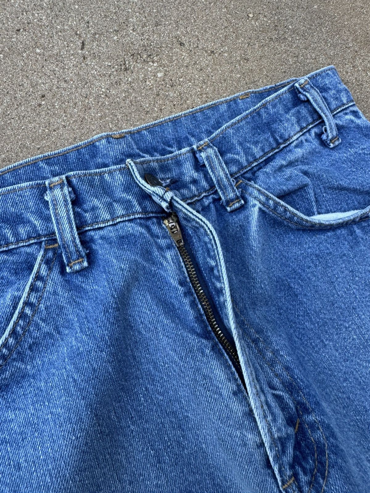 Levi's × Vintage Vtg 70’s Levi’s 646 Orange Tab Bellbottom Flare Jeans 32x31 Size US 32 / EU 48 - 5 Thumbnail