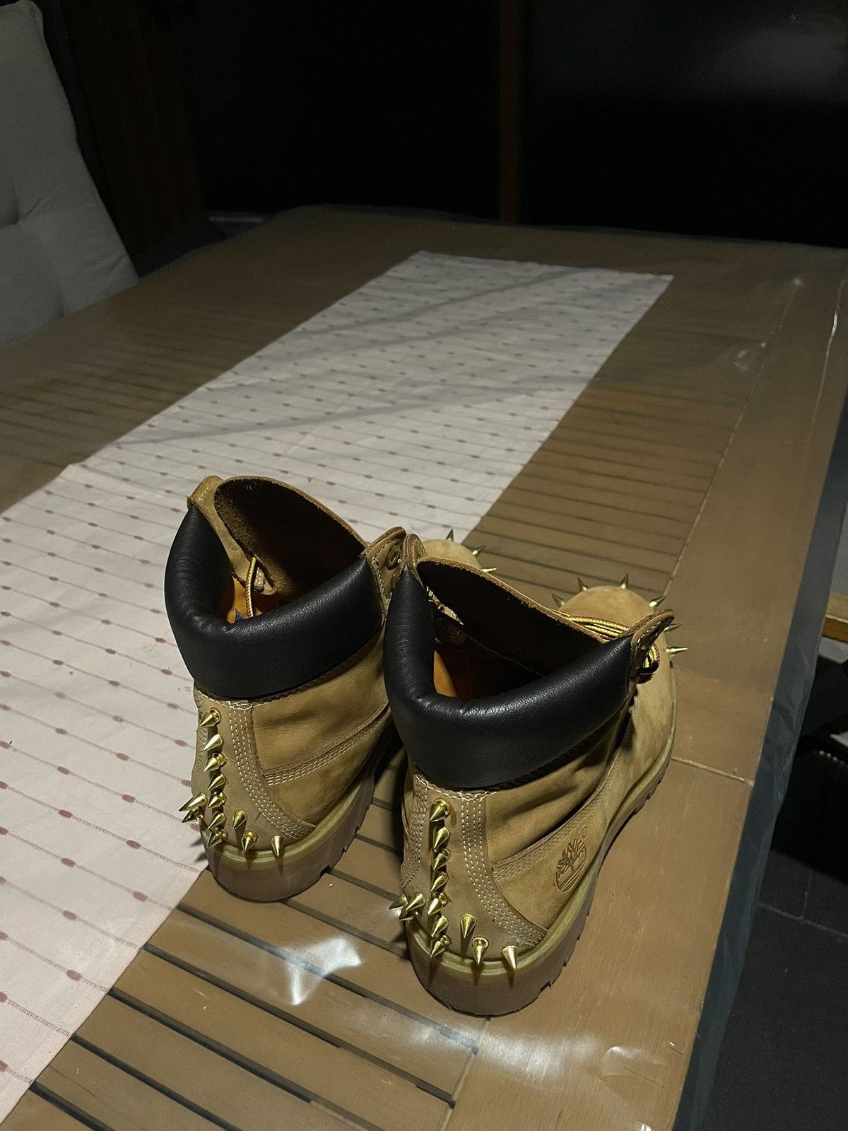 Timberland COSTUM PUNK SPIKES TIMBS Size US 8 / EU 41 - 1 Thumbnail