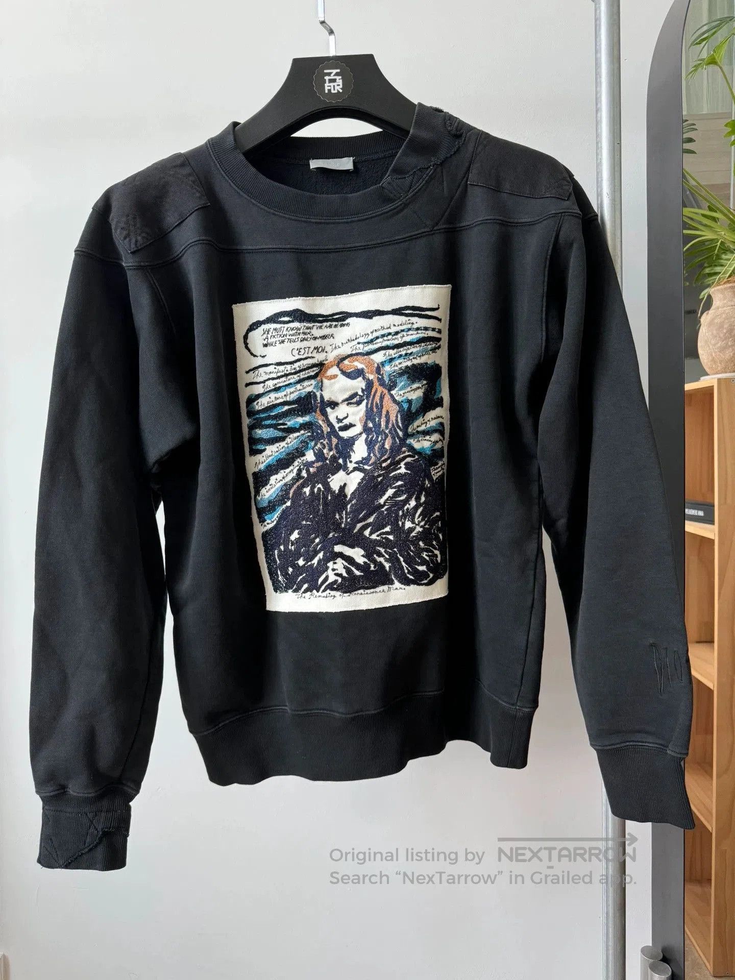 Dior dior aw19 mona lisa embroidered sweatshirt. Size US S / EU 44-46 / 1 - 1 Thumbnail