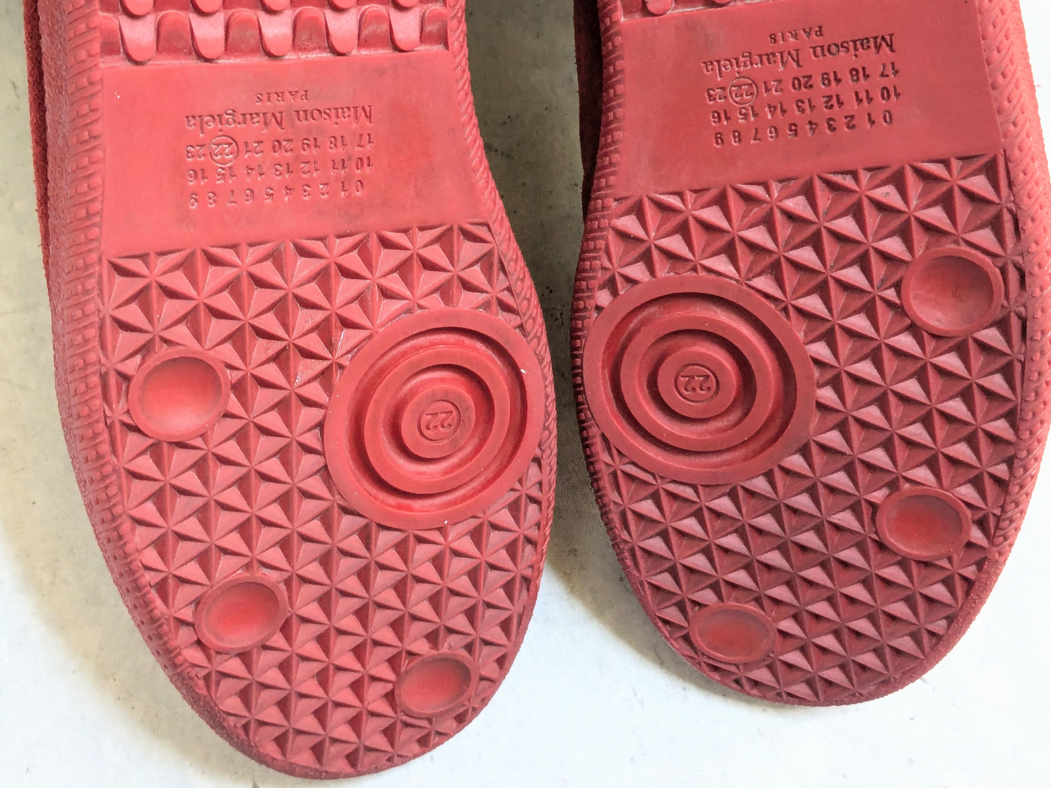 Maison Margiela Maison Margiela Future Red Black 14 47 High Tops Suede Size US 14 / EU 47 - 18 Thumbnail