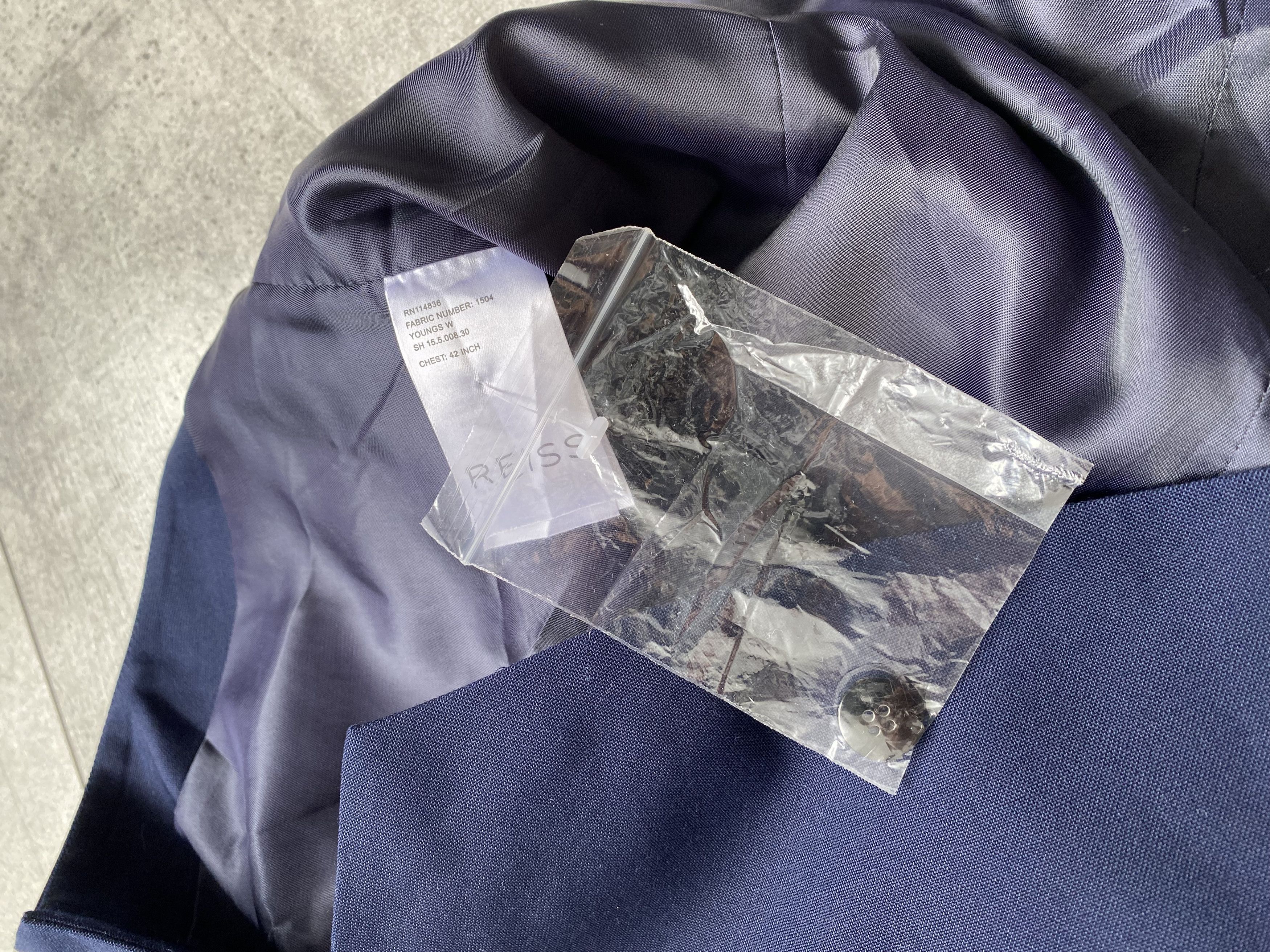 Reiss Reiss Wool Waiscoat Size 42R - 5 Thumbnail