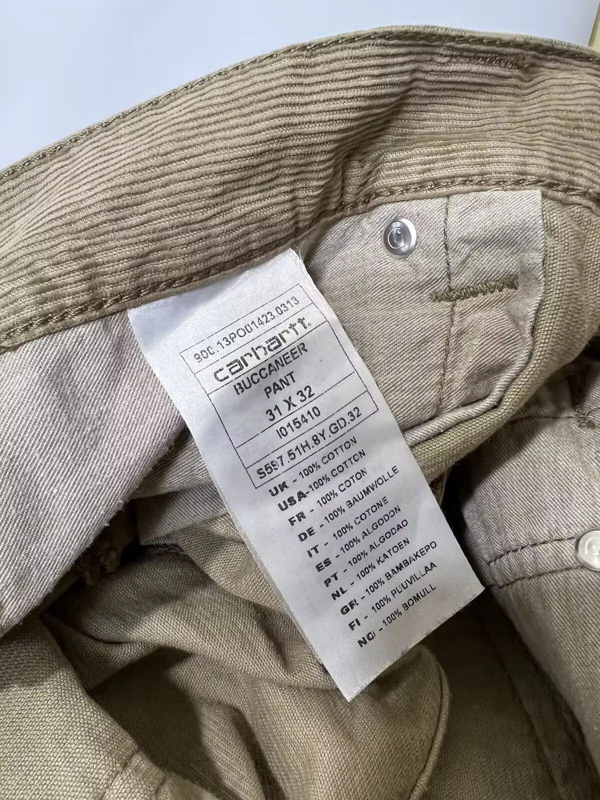 Carhartt × Carhartt Wip Carhartt velvet pants 31x32 Size US 31 - 5 Thumbnail