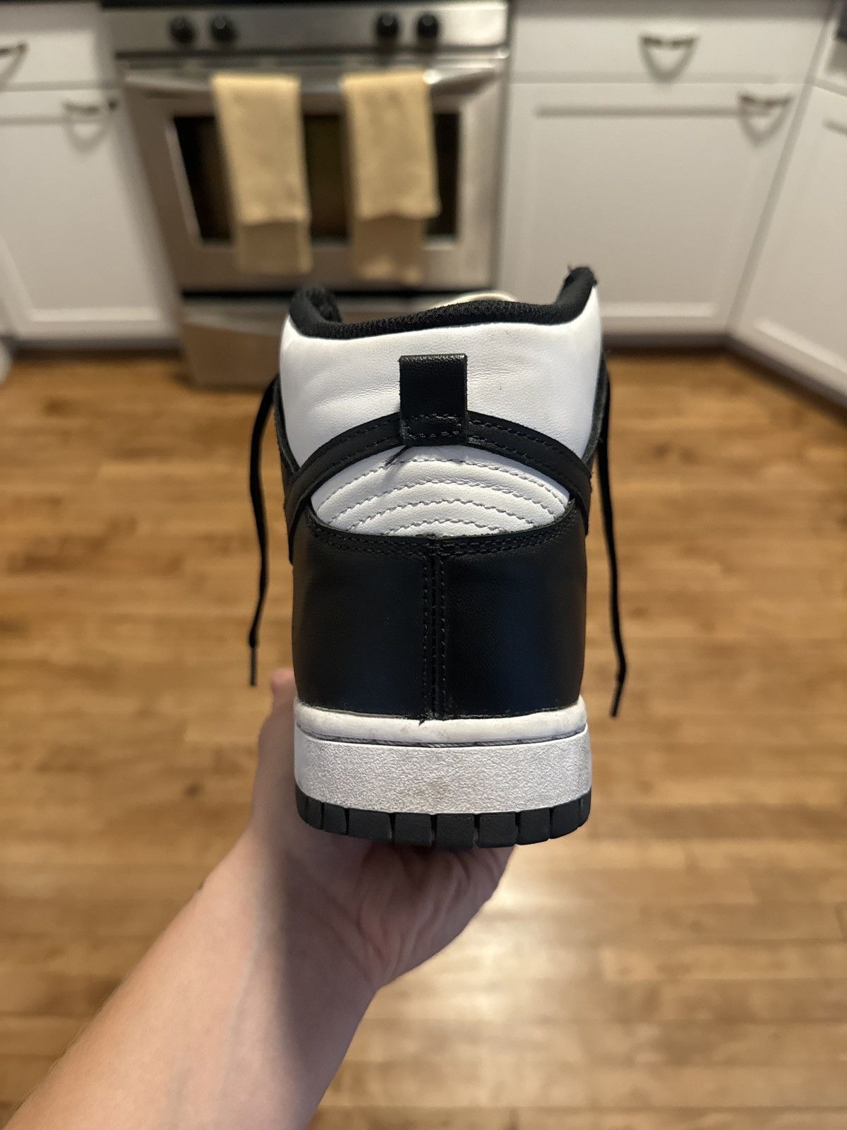 Nike Nike Dunk High Retro “Panda” Size US 11 / EU 44 - 9 Thumbnail