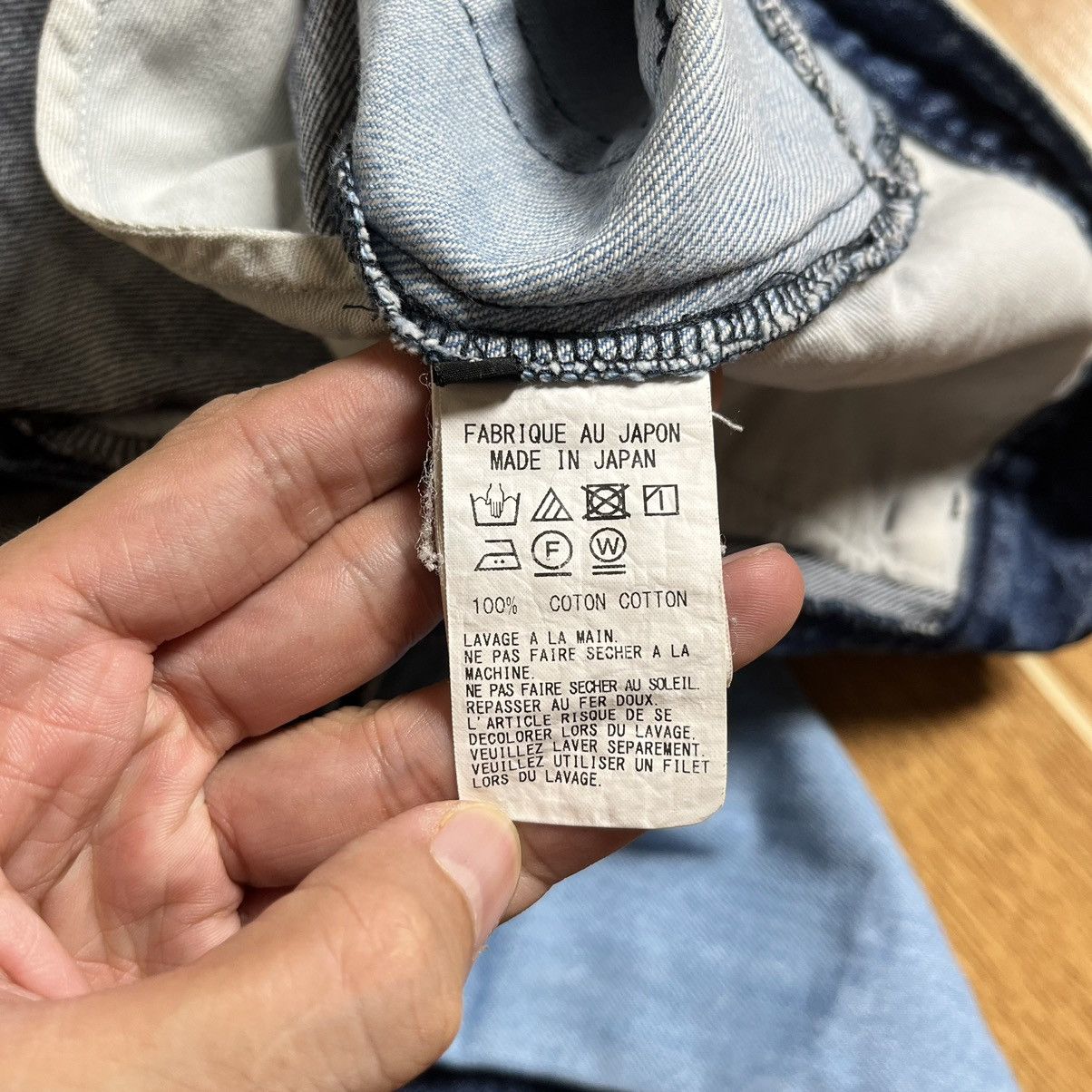 Y's Y's by Yohji Yamamoto Drop Crotch Denim Jeans Size US 29 - 13 Thumbnail