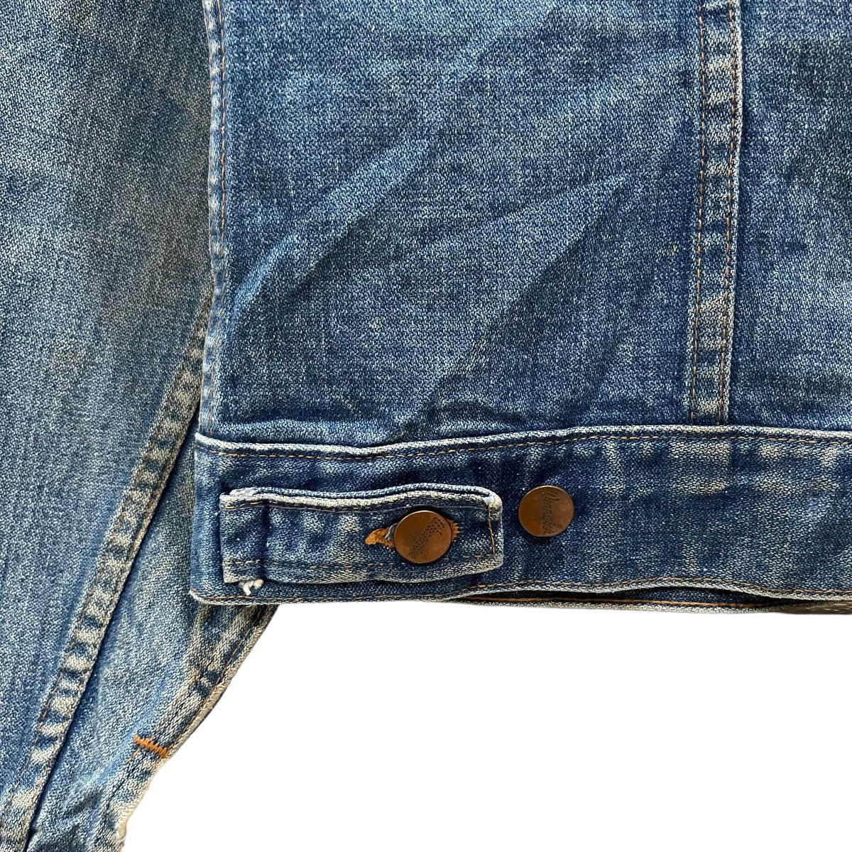 Wrangler Vintage 80s Wrangler Denim Made in Usa Trucker Jacket Size US M / EU 48-50 / 2 - 13 Thumbnail