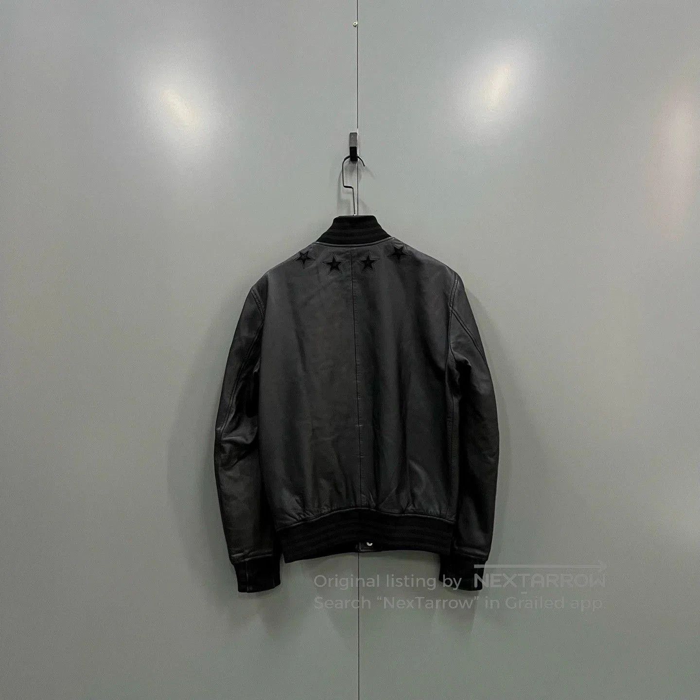 Givenchy Givenchy Black Star Collar Leather Jacket. Size US M / EU 48-50 / 2 - 2 Thumbnail