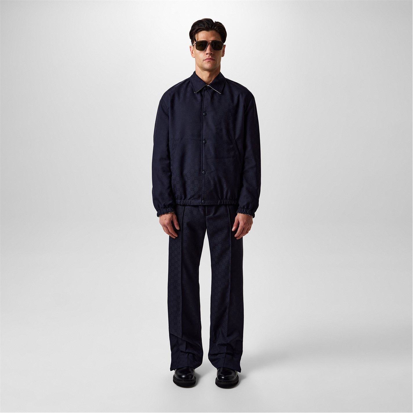 Gucci GUCCI Reversible Gg Jacket Size US L / EU 52-54 / 3 - 6 Thumbnail
