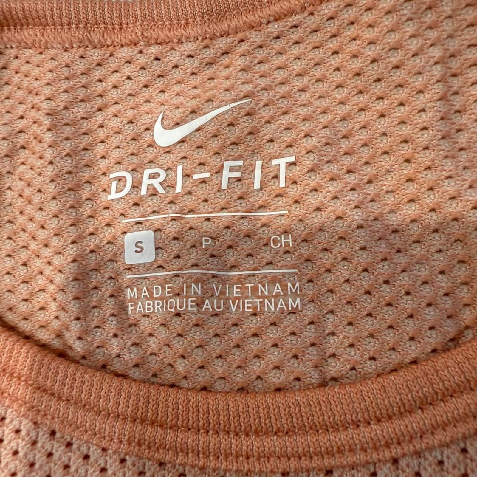 Nike Nike Dri-Fit Infinite Running Top Women's Small Peach Orange Size S / US 4 / IT 40 - 4 Thumbnail