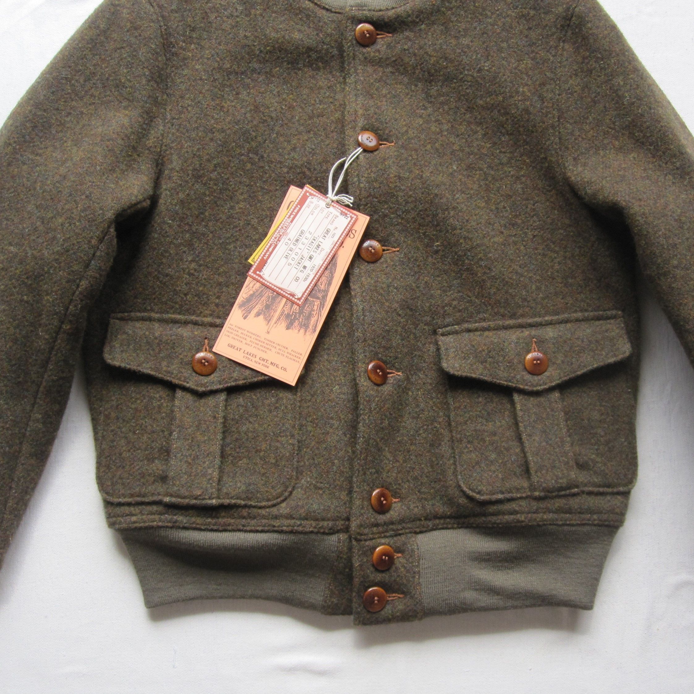 Freewheelers “SKAGIT" WOOL JACKET 40 Size US M / EU 48-50 / 2 - 6 Thumbnail