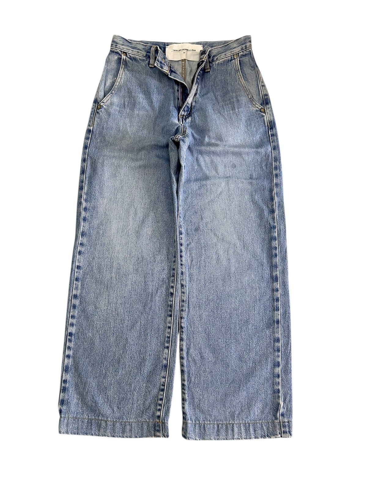 Japanese Brand × Vintage Vintage Japanese L'ATELIER DENIME D'IÉNA Regular Fits Jeans Size US 27 - 2 Thumbnail