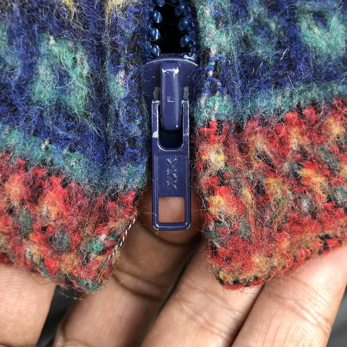Schott VTG Schott NYC Wool Navajo Blanket Bomber Jacket Made In 🇺🇸 Size US M / EU 48-50 / 2 - 13 Thumbnail