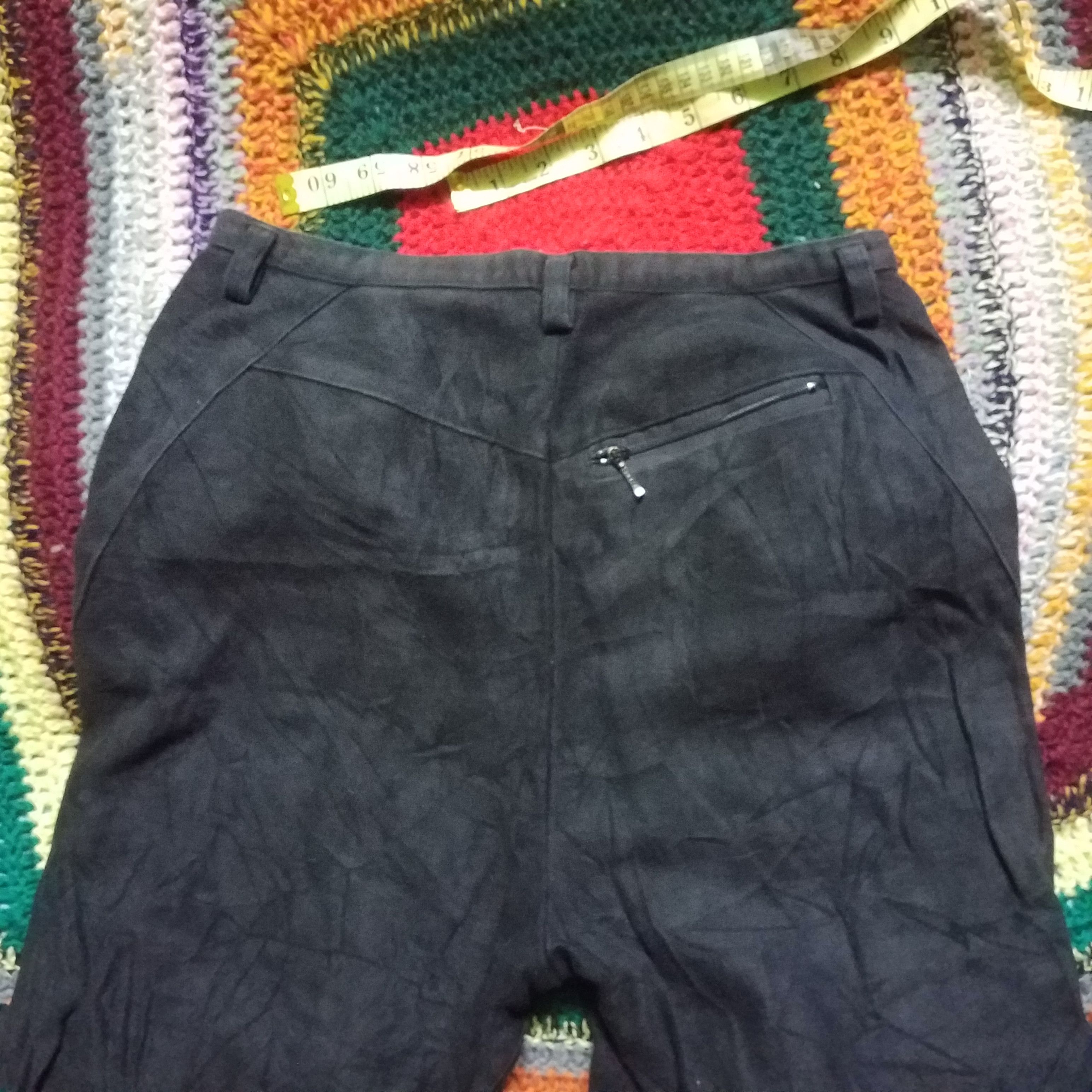 Japanese Brand HIROKO KOSHINO BAGGY PANT RAYON 80 POLYSTER 20 Size 26" / US 2 / IT 38 - 5 Thumbnail