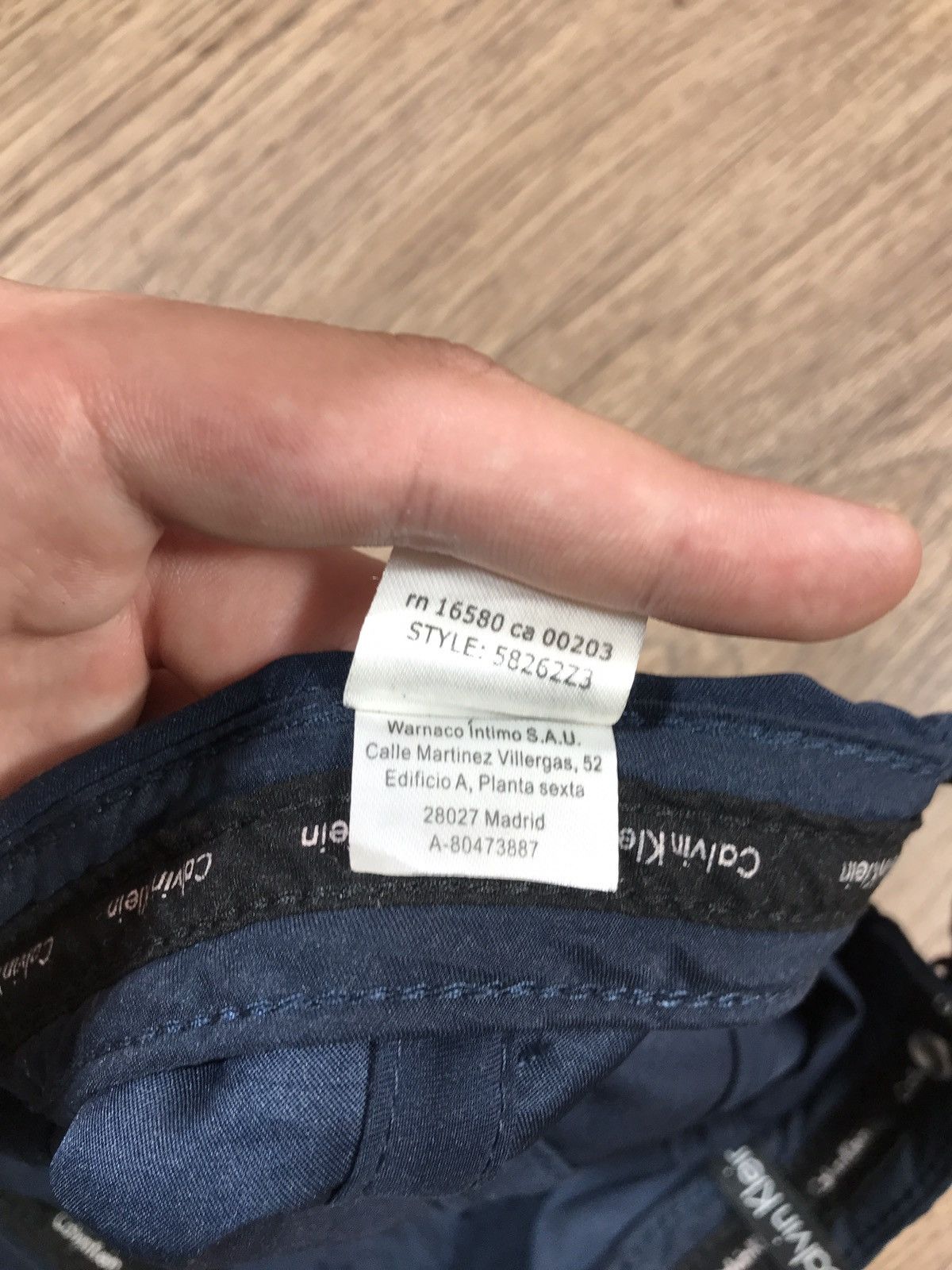 Calvin Klein Calvin Klein Cap 5 Panel Size ONE SIZE - 8 Thumbnail