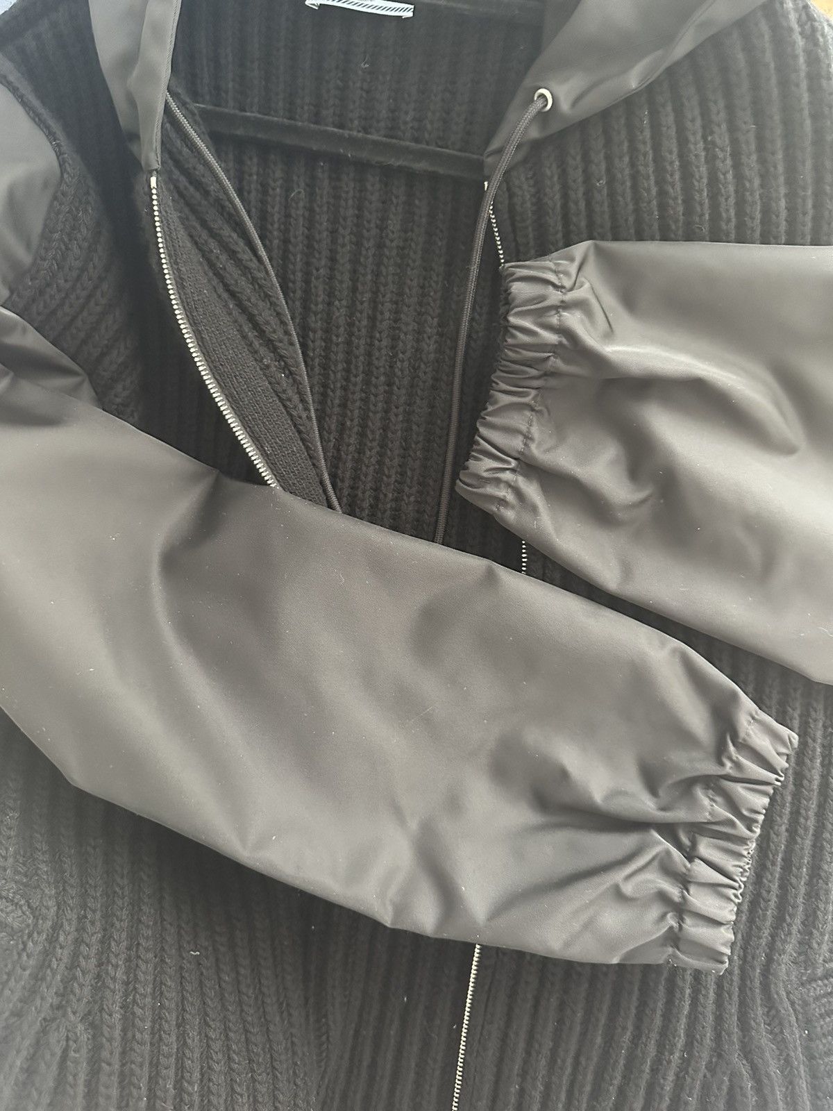 Prada Prada Re-Nylon Knit Jacket with Hood – Zip-Up – Size IT 42 Size M / US 6-8 / IT 42-44 - 10 Thumbnail