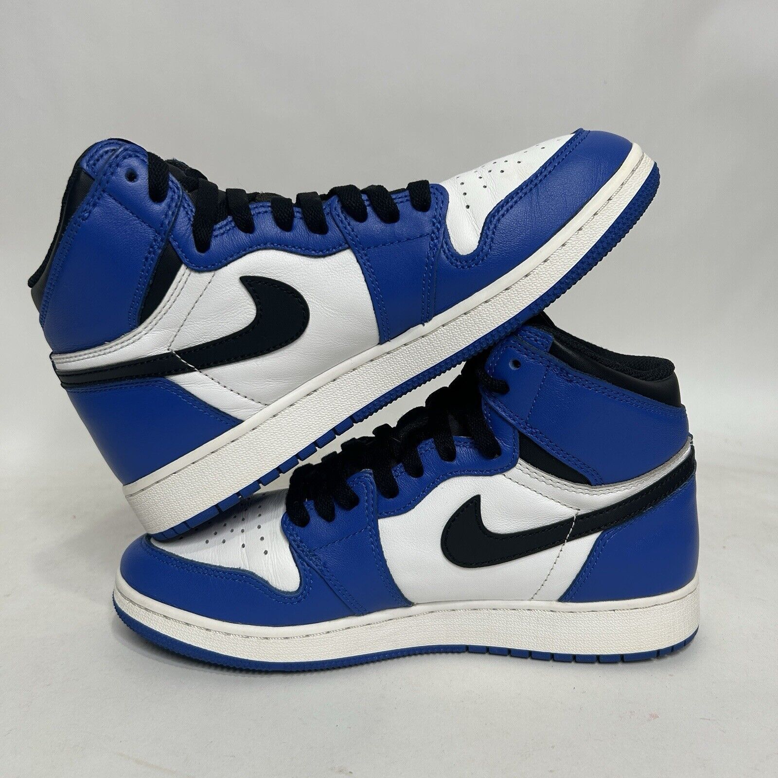 Nike Nike Air Jordan 1 Retro High OG BG “Game Royal” 2024 Size US 8.5 / IT 38.5 - 3 Thumbnail