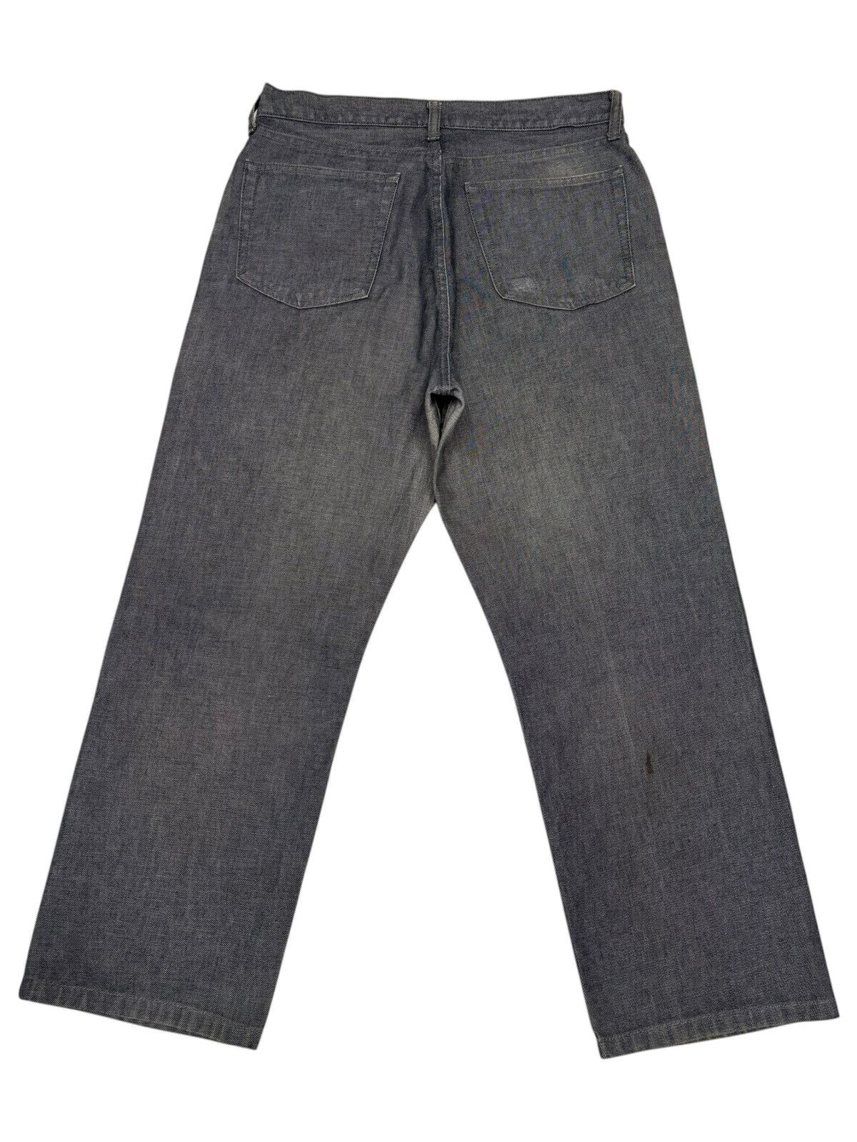 Helmut Lang × Uniqlo VINTAGE UNIQLO BAGGY JEANS HELMUT LANG COTTON STYLE JEANS Size US 30 / EU 46 - 2 Thumbnail