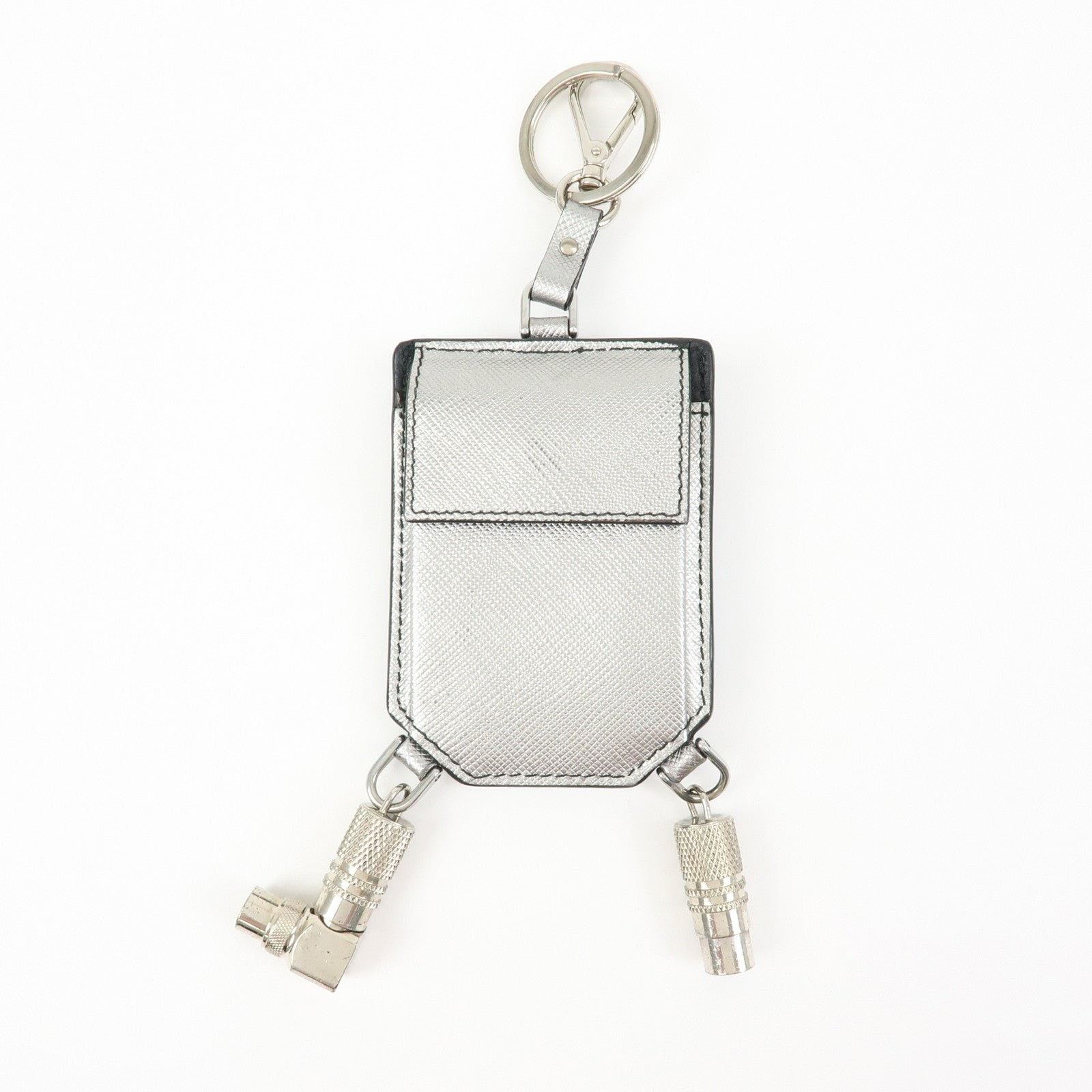 Prada Prada Robot Saffiano Keychain Multicolor Size ONE SIZE - 2 Thumbnail