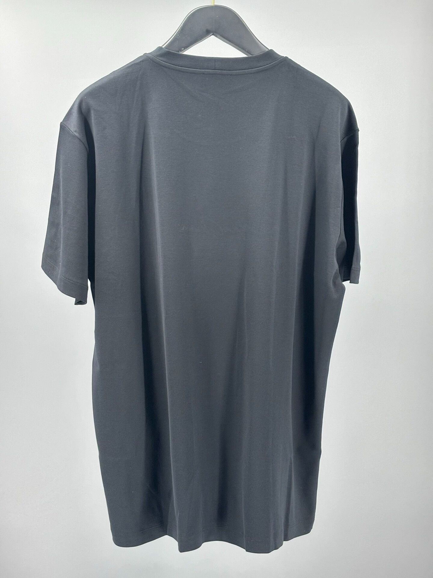 Emporio Armani black cotton t-shirt by giorgio armani Size US L / EU 52-54 / 3 - 4 Thumbnail