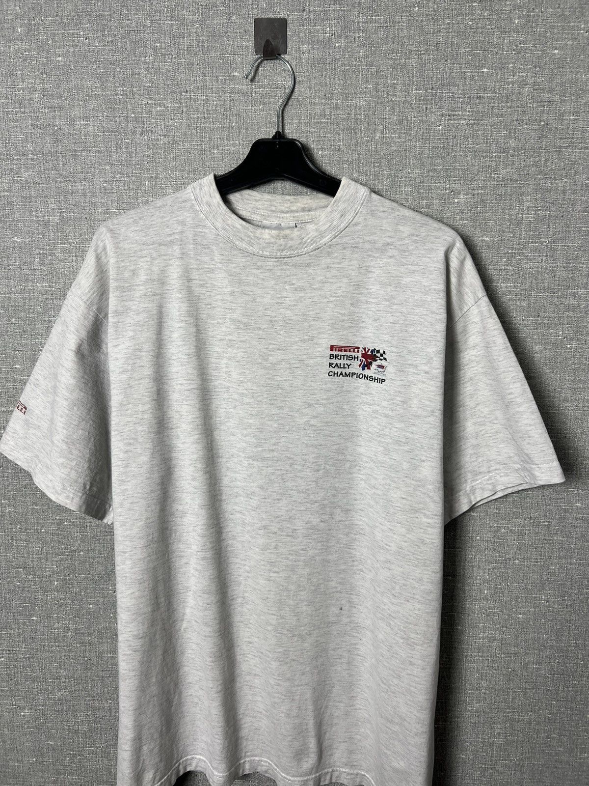 Pirelli Vintage 90s Pirelli British Rally Championship MSA Tee Size US L / EU 52-54 / 3 - 11 Thumbnail