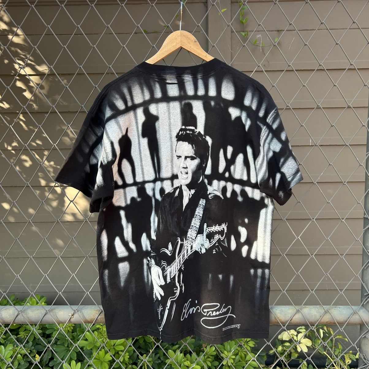 Band Tees Elvis Presley over print 2000 Size US XL / EU 56 / 4 - 7 Thumbnail