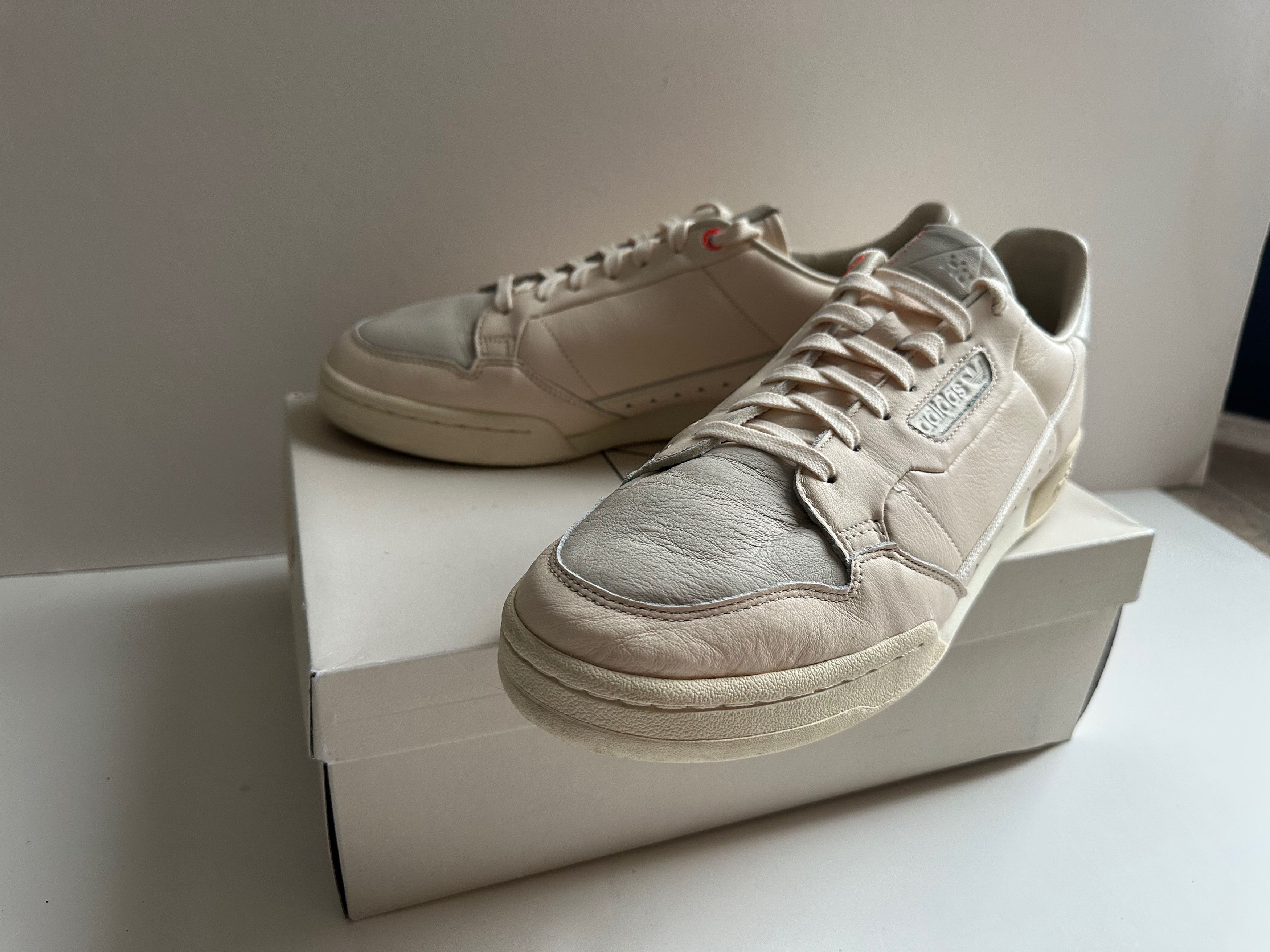 Adidas × Pharrell Adidas Continental 80 Human Race (FX8002) - Ecru - Sz 14 Size US 14 / EU 47 - 4 Thumbnail