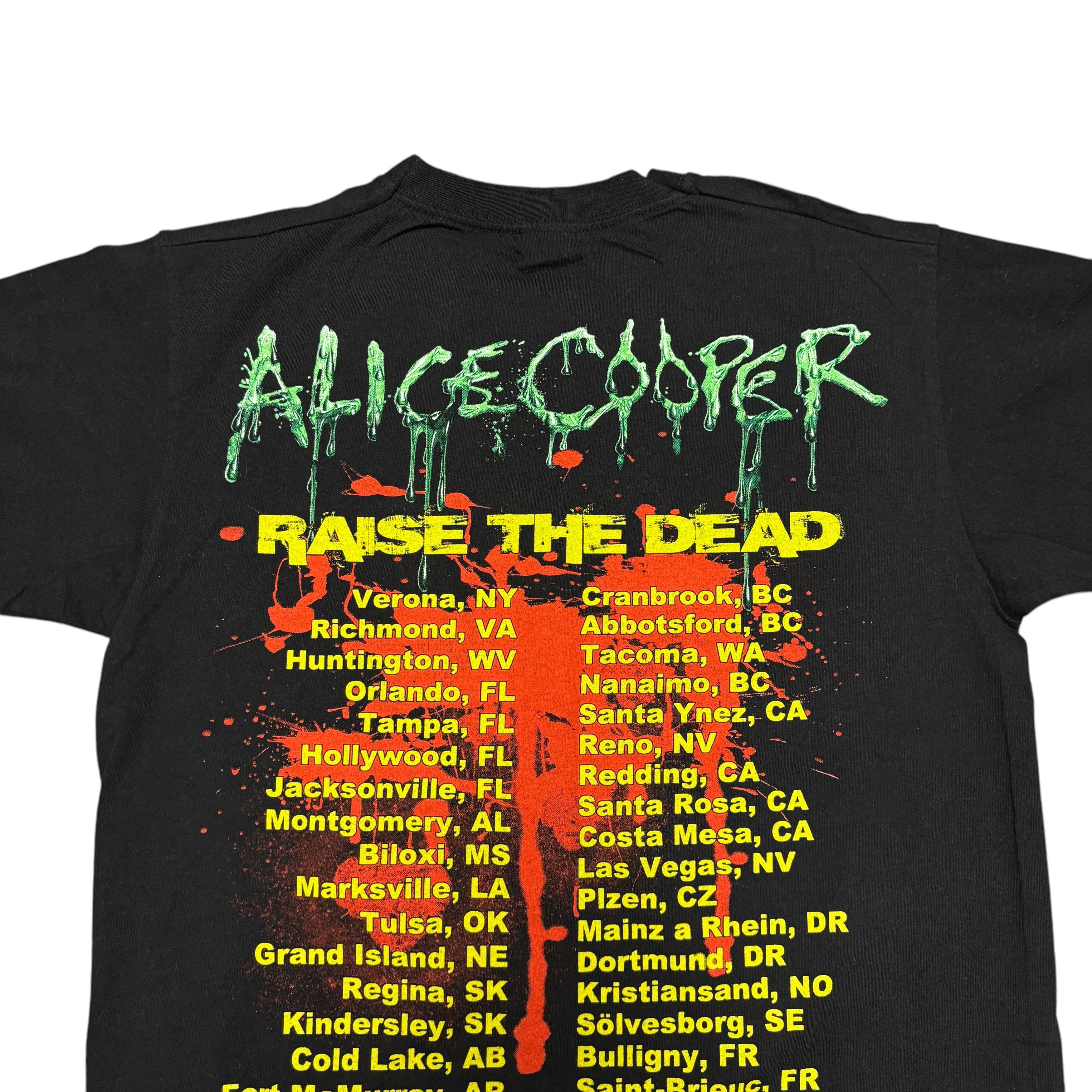 Band Tees × Vintage Alice Cooper Shirt Vintage Band Tees Ozzy Osbourne Aerosmith Size US S / EU 44-46 / 1 - 10 Thumbnail