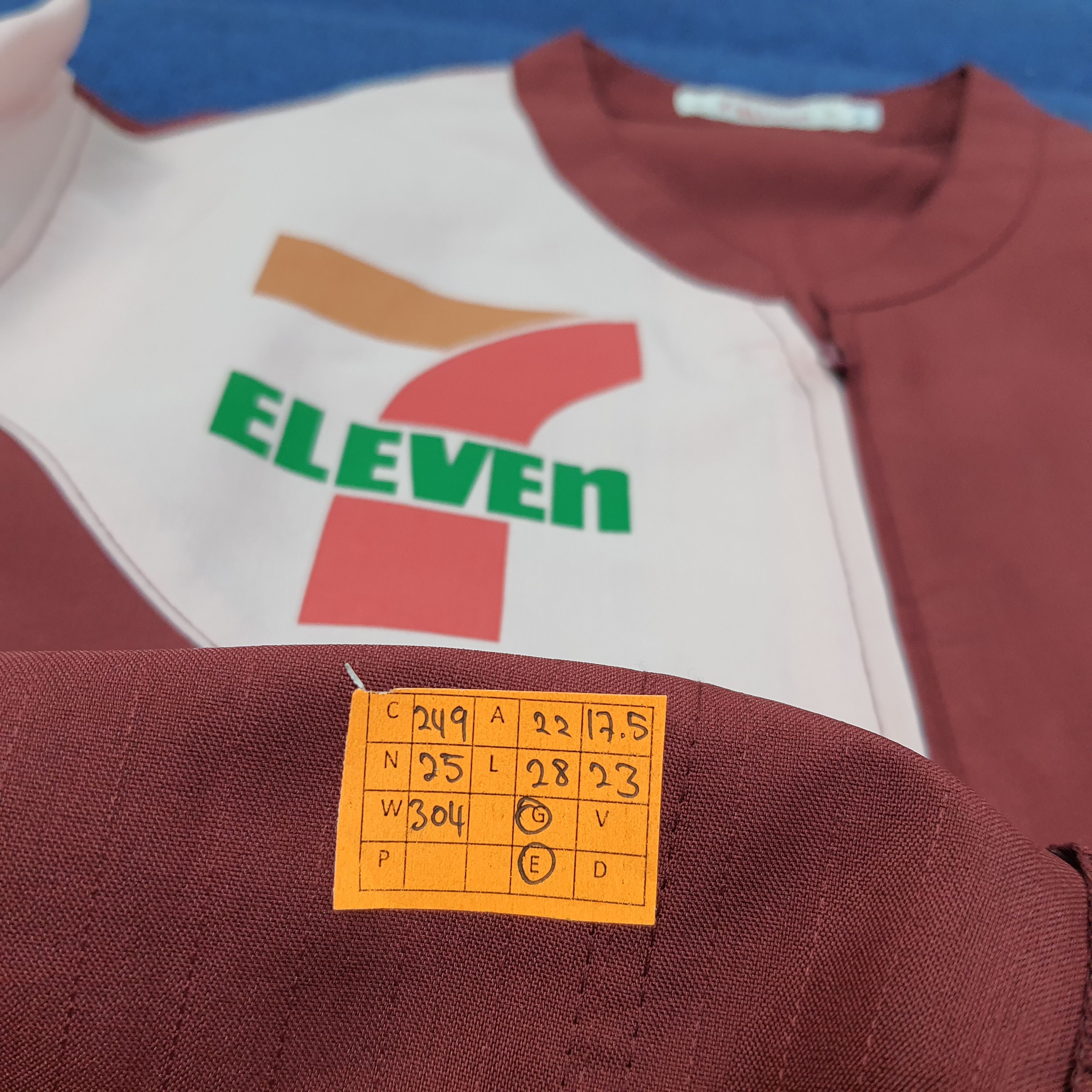 Japanese Brand Vintage 7 Eleven Japan Staff Uniform Jacket C249N25 Size US M / EU 48-50 / 2 - 7 Thumbnail
