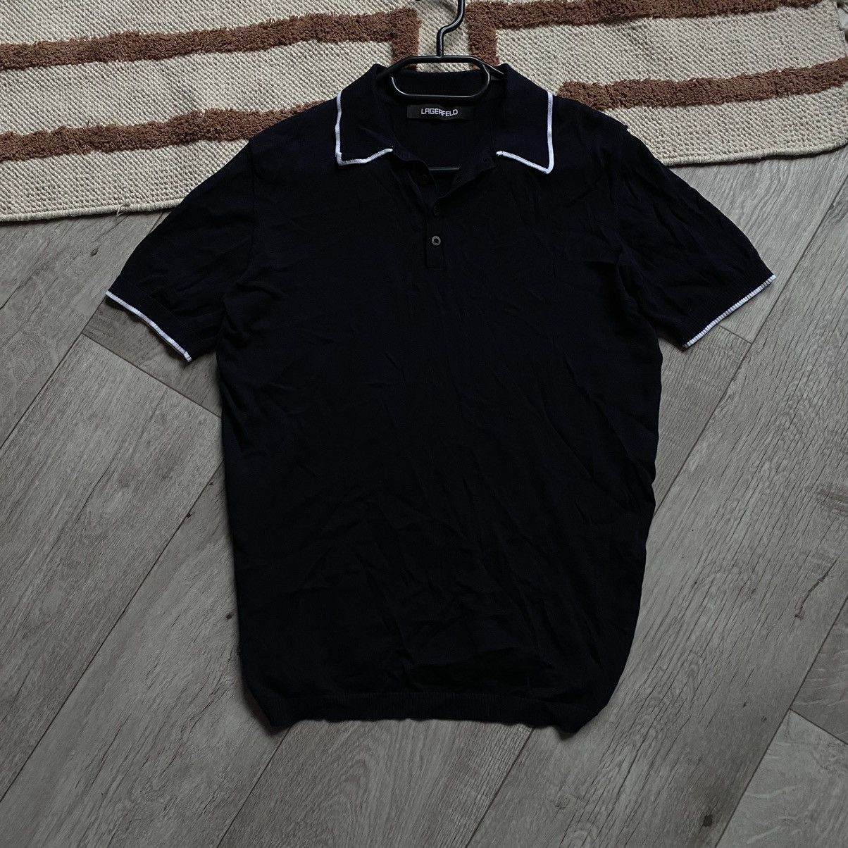Karl Lagerfeld KARL LAGERFELD COTTON POLO T SHIRT Size US M / EU 48-50 / 2 - 1 Thumbnail