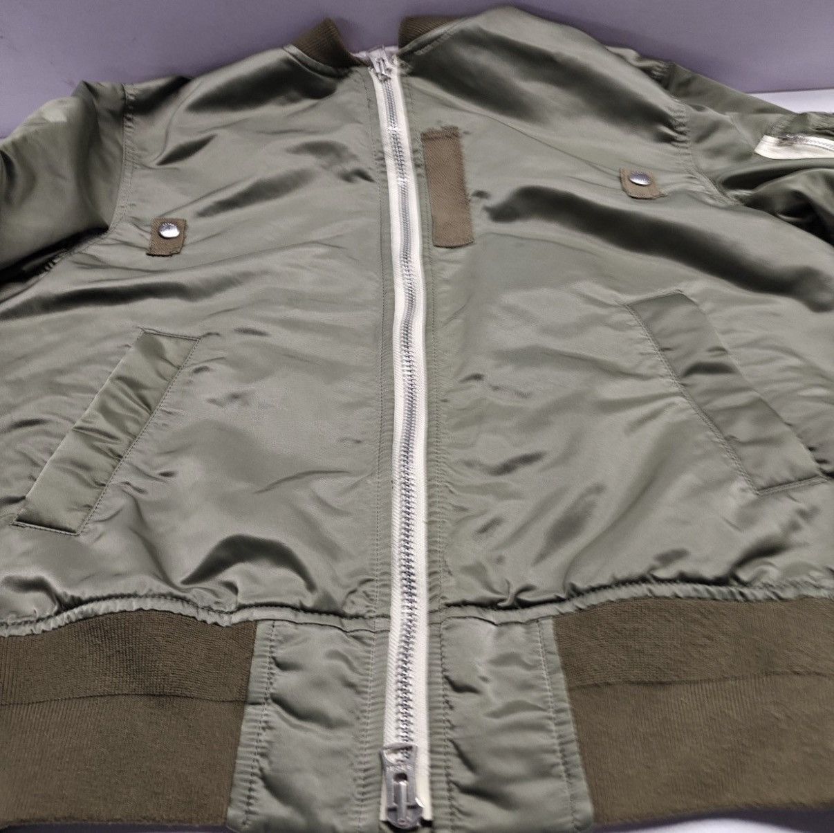 Sacai Sacai x Madsaki collaborative MA-1 Size US M / EU 48-50 / 2 - 8 Thumbnail