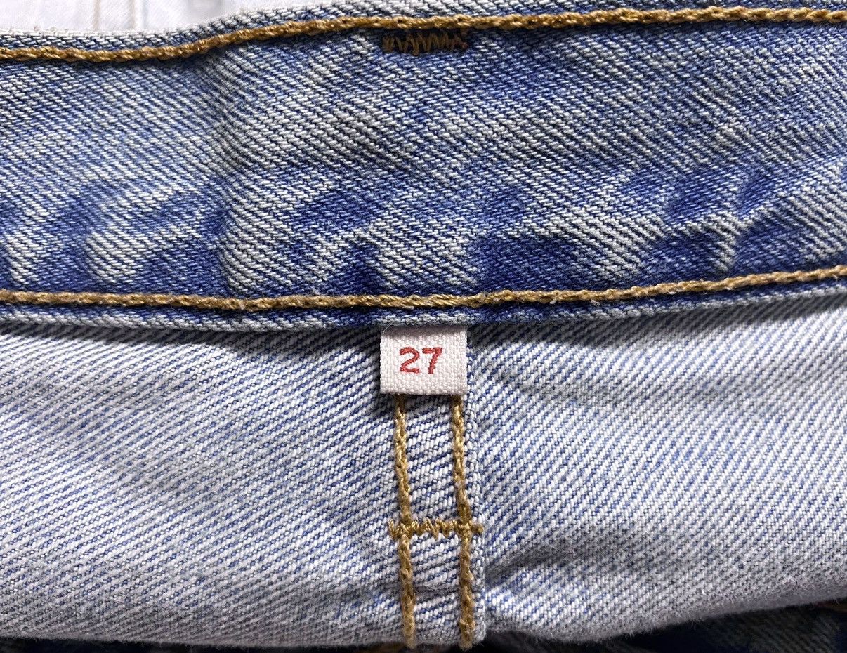 Levi's Vintage Clothing Women’s Levi’s Washed Distressed Reworked Shorts Denim Jeans Size 27" / US 4 / IT 40 - 18 Thumbnail